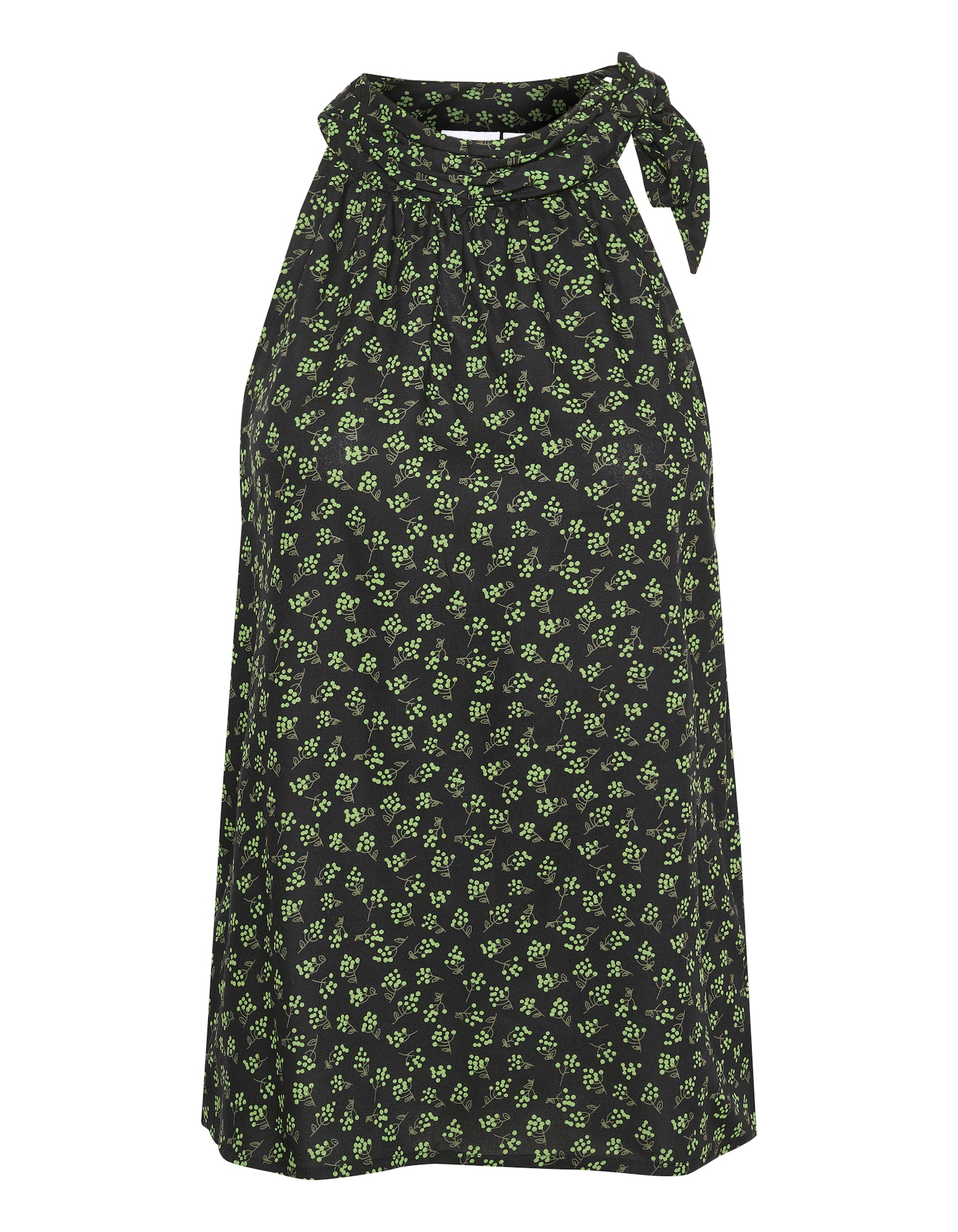 SAINT TROPEZ Bluza 'NehlSZ'  oliva / svetlo zelena / črna
