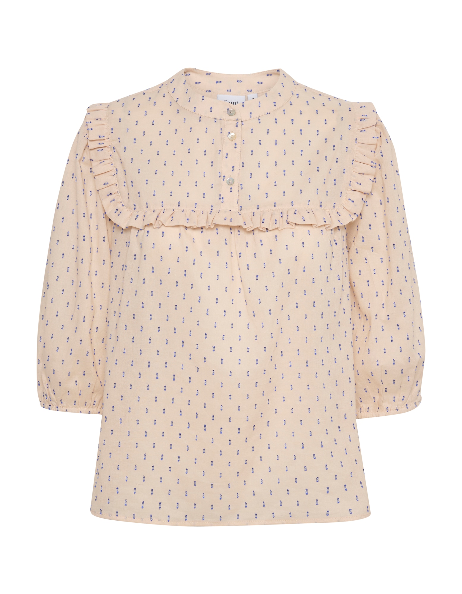 SAINT TROPEZ Bluza  nude / kobalt modra / kraljevo modra