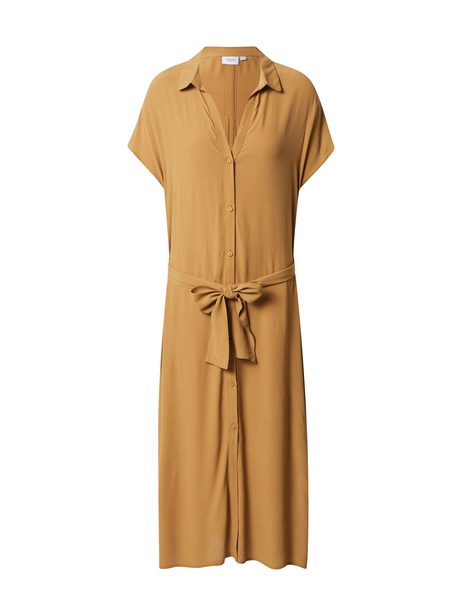 SAINT TROPEZ Dolga srajca 'Blanca'  karamel