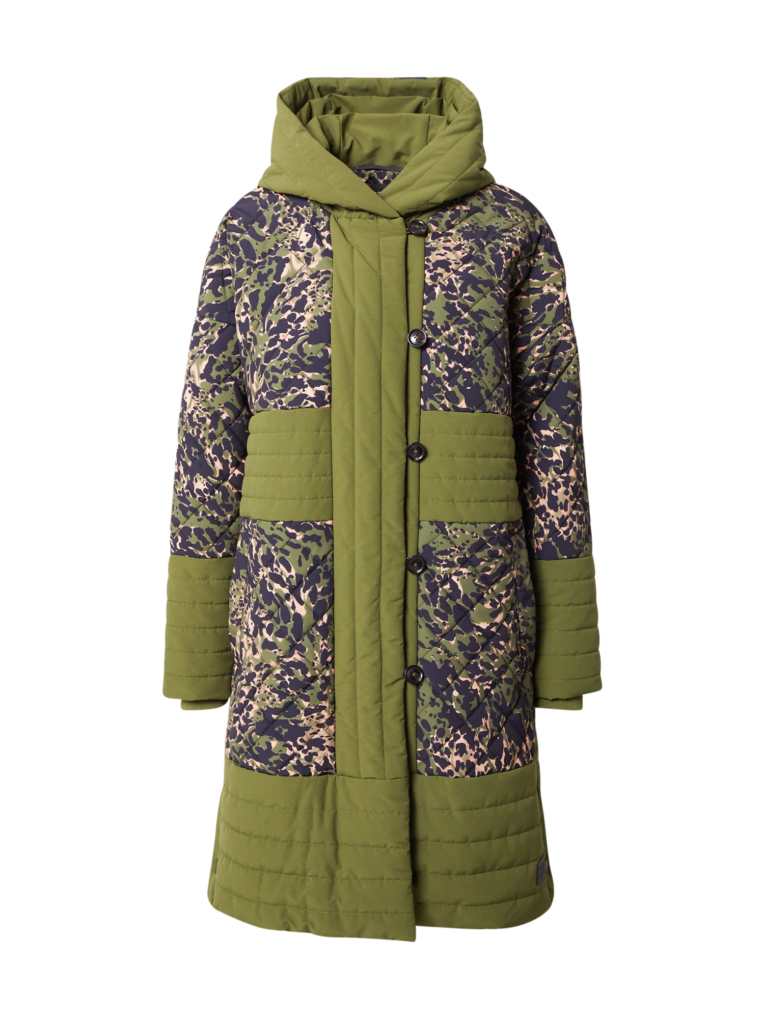 SCOTCH & SODA Prehoden plašč  bež / oliva / črna