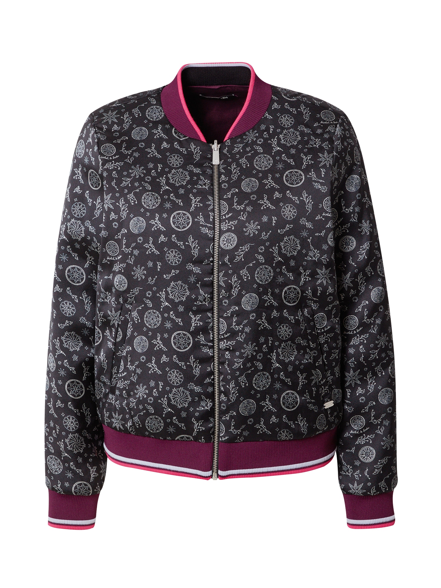 SCOTCH & SODA Prehodna jakna  črna / bela