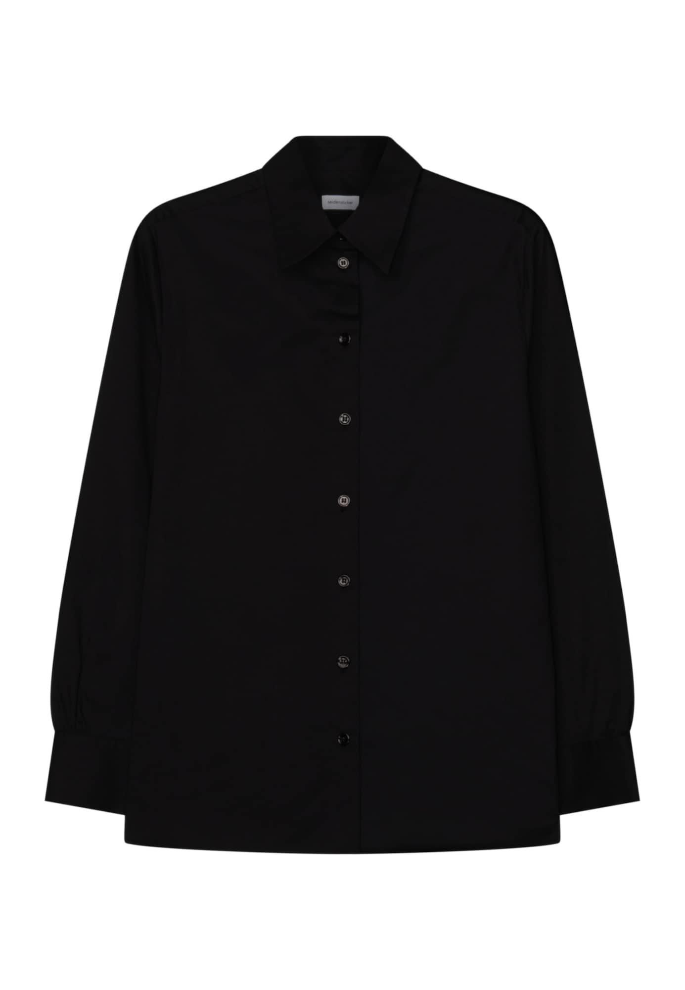 SEIDENSTICKER Bluza 'Schwarze Rose'  črna