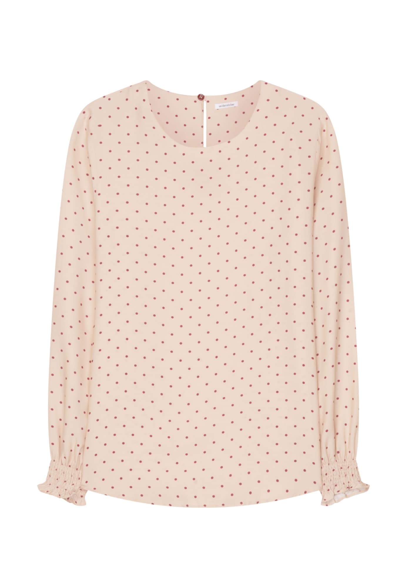 SEIDENSTICKER Bluza  nude / vinsko rdeča