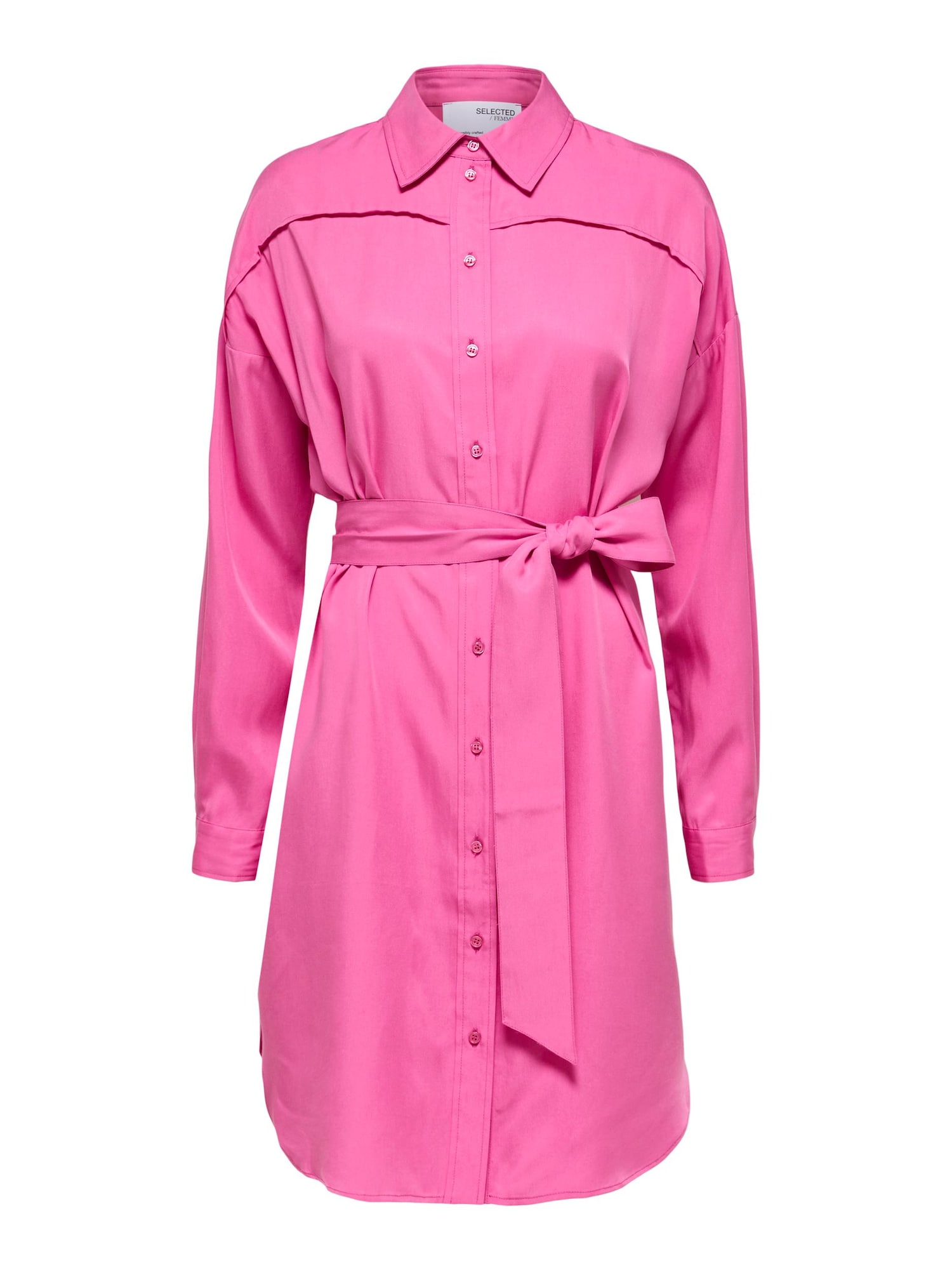 SELECTED FEMME Dolga srajca  roza