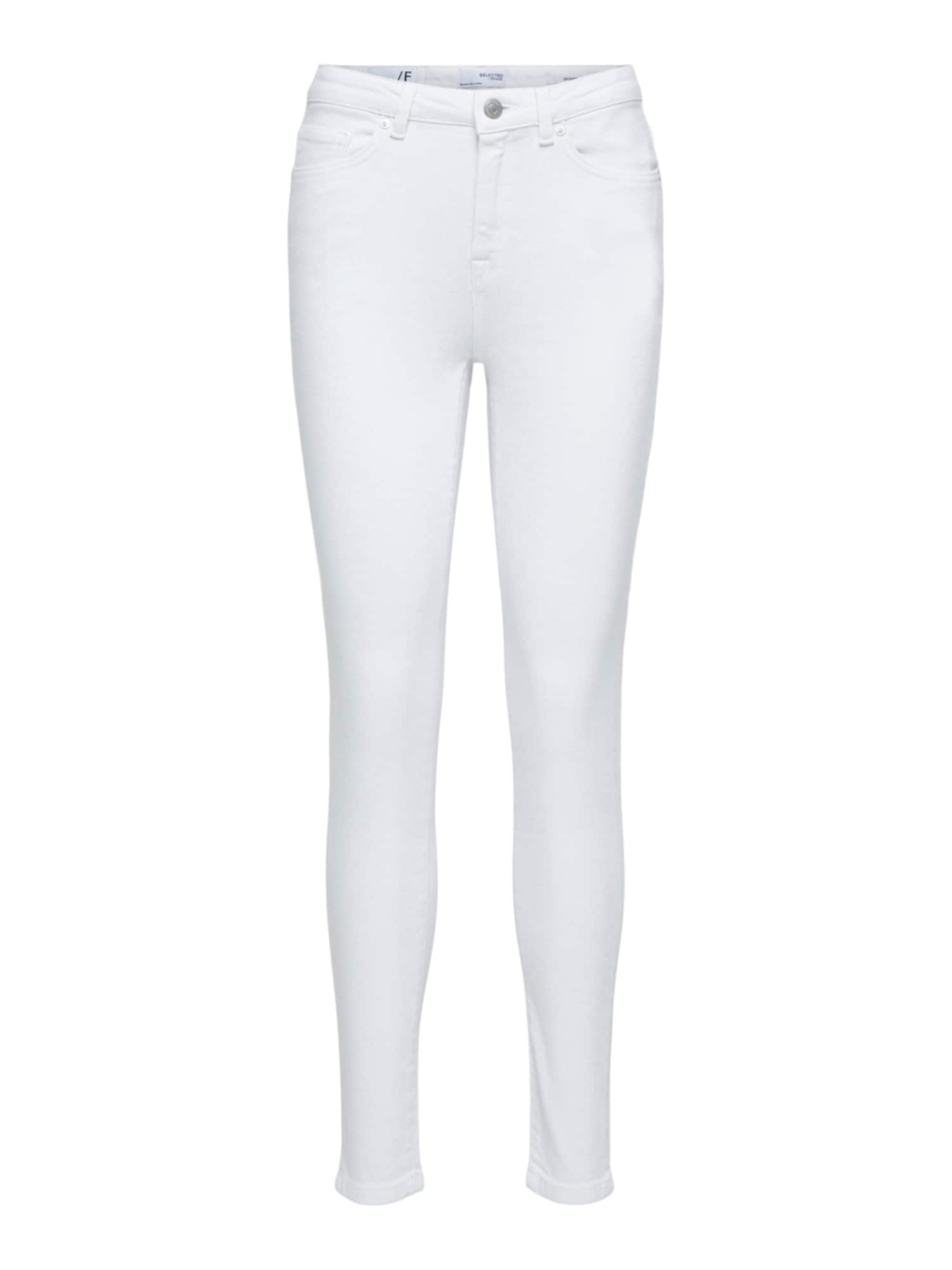 SELECTED FEMME Kavbojke  bel denim