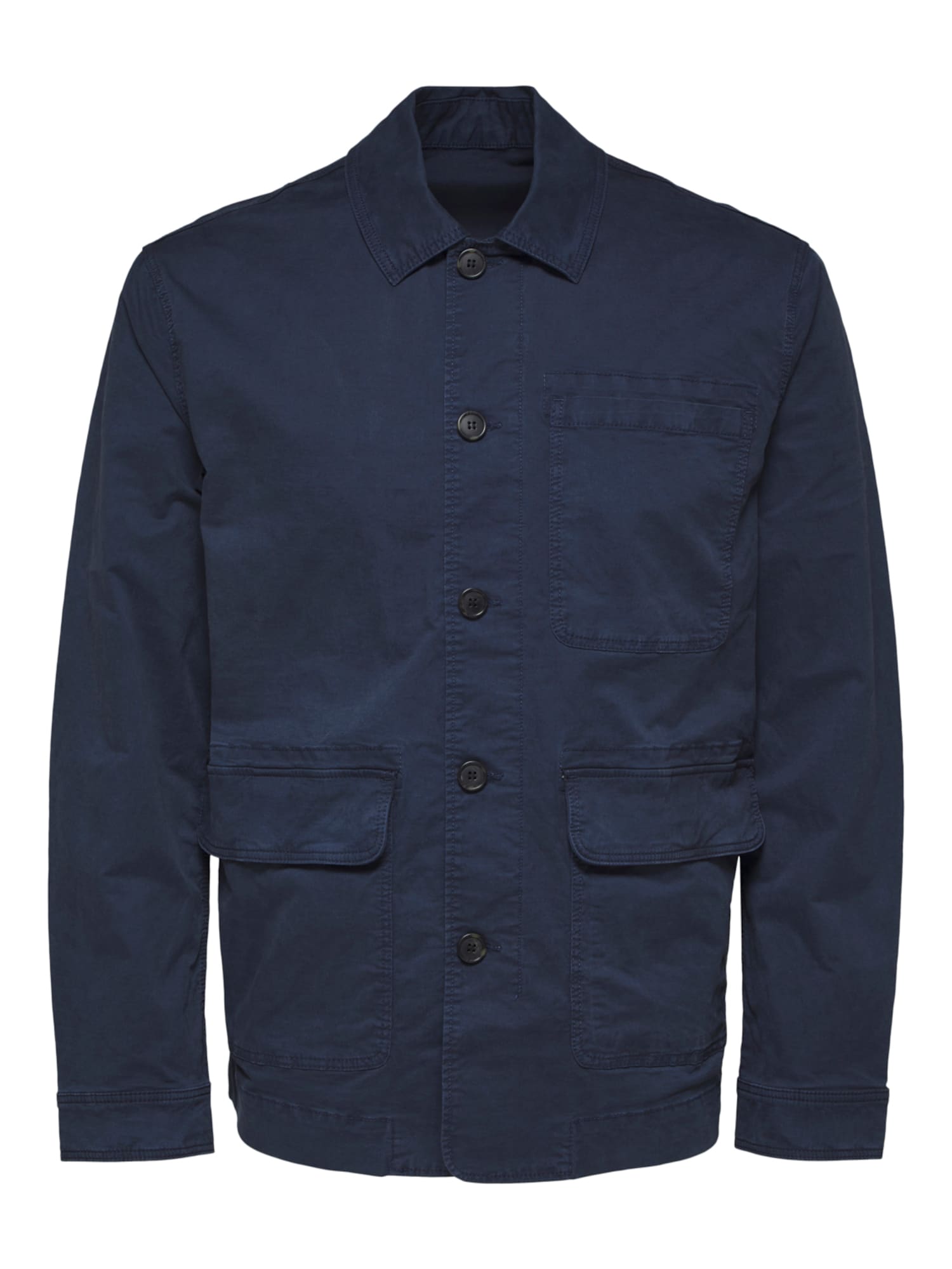 SELECTED HOMME Prehodna jakna 'JOSE'  nočno modra