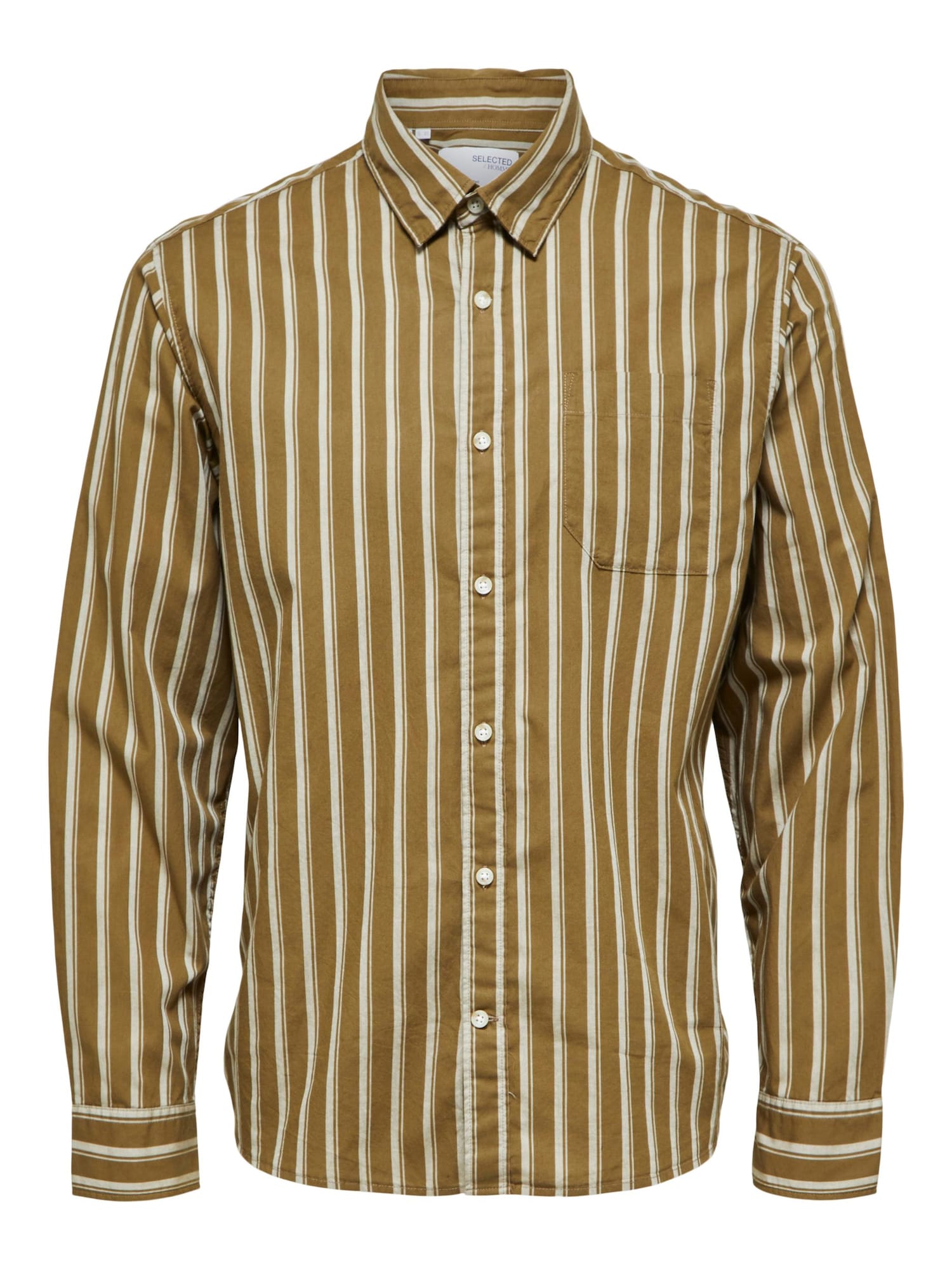 SELECTED HOMME Srajca 'Stellar'  oliva / bela