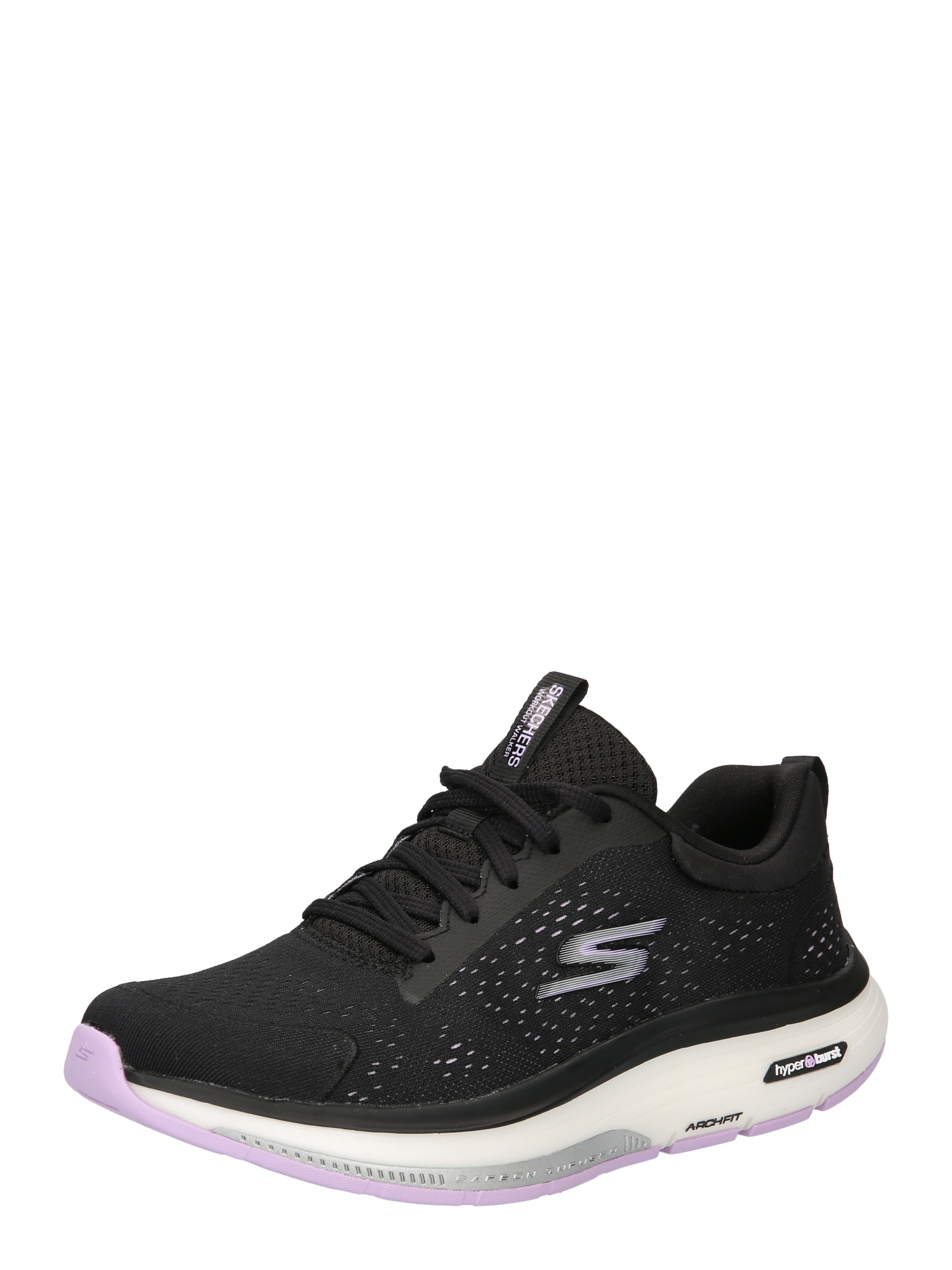 SKECHERS Nizke superge  svetlo lila / črna