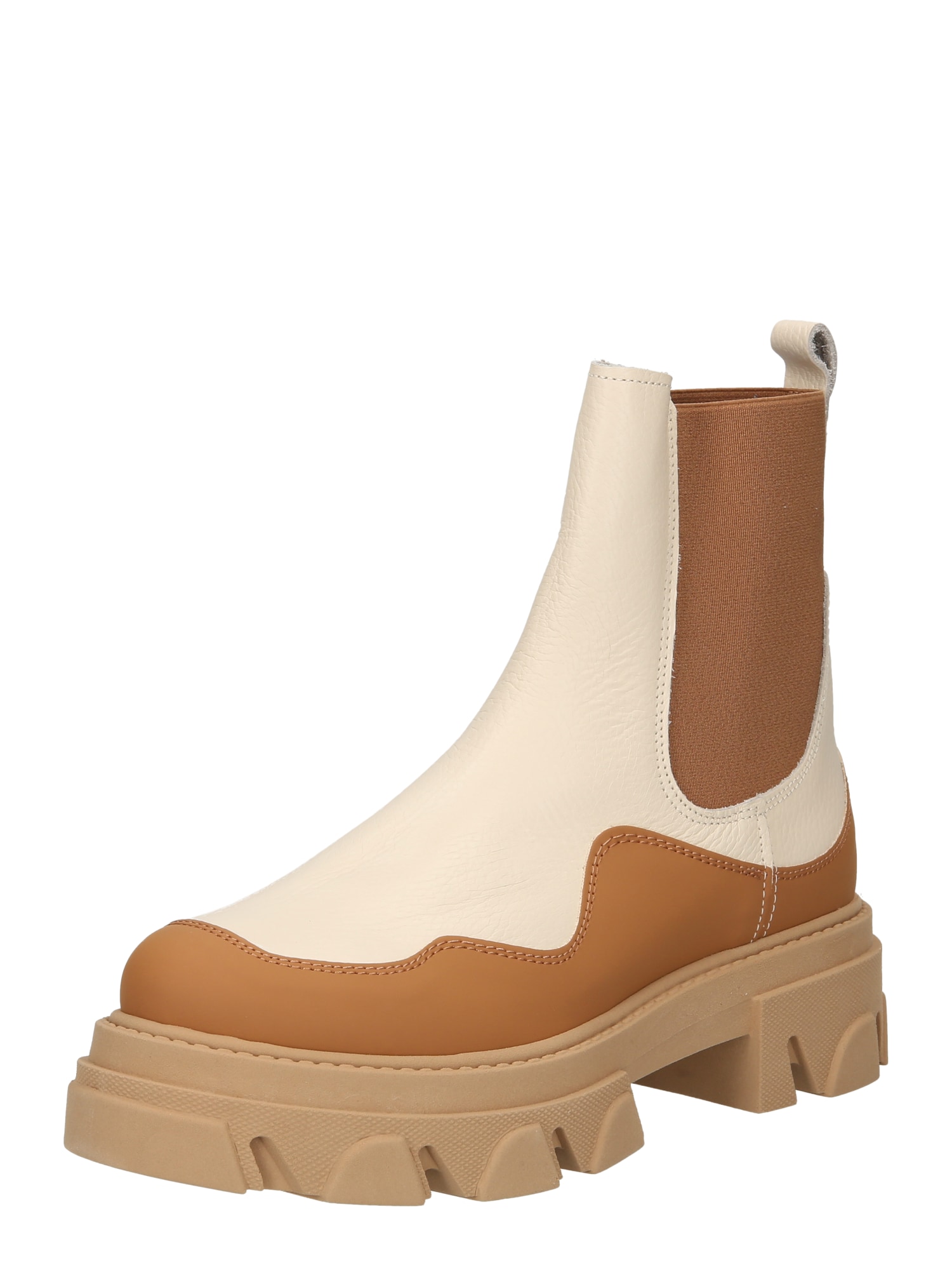 STEVE MADDEN Chelsea škornji 'MERILYN'  kremna / svetlo rjava