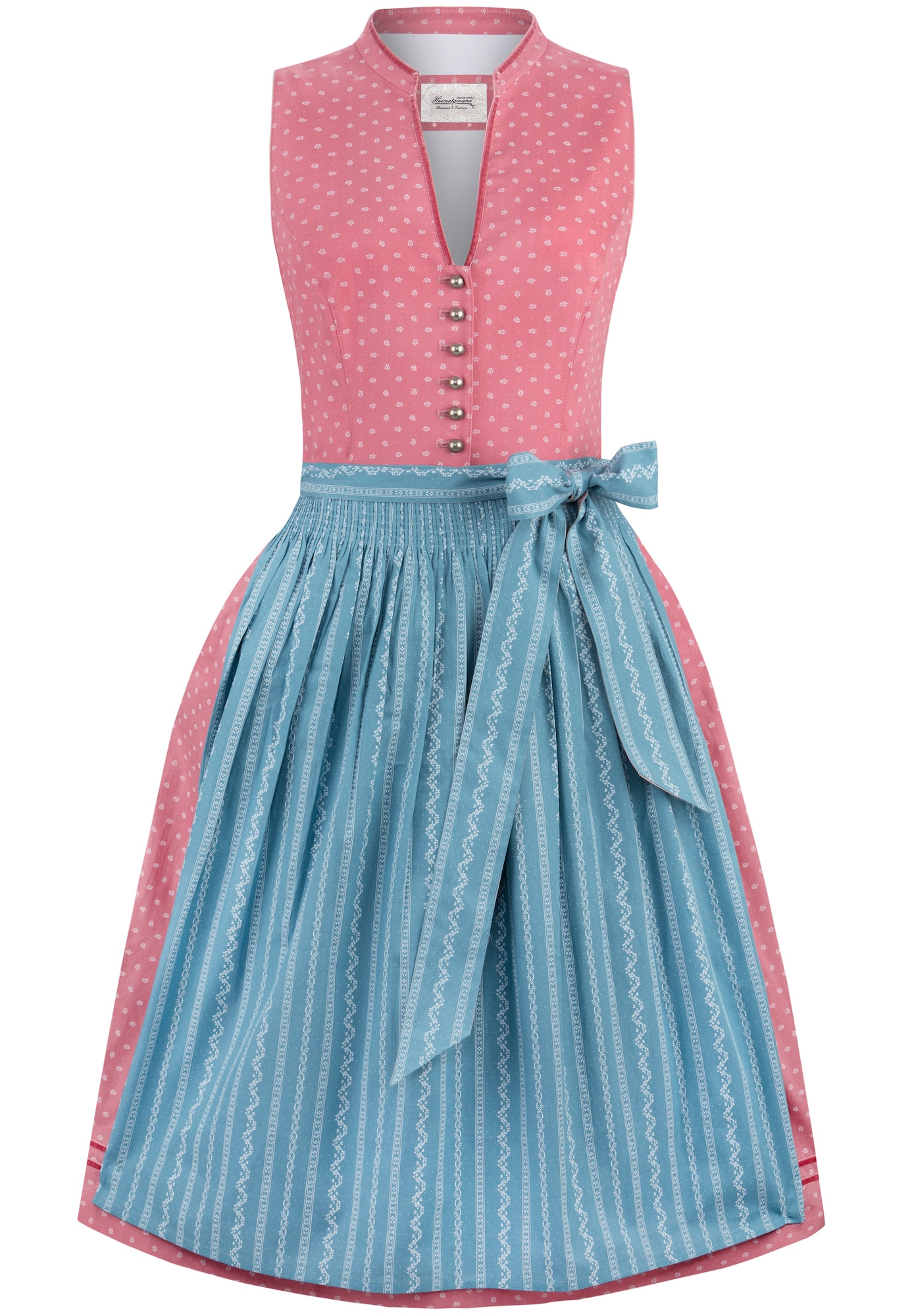 STOCKERPOINT Dirndl  cijansko modra / korala