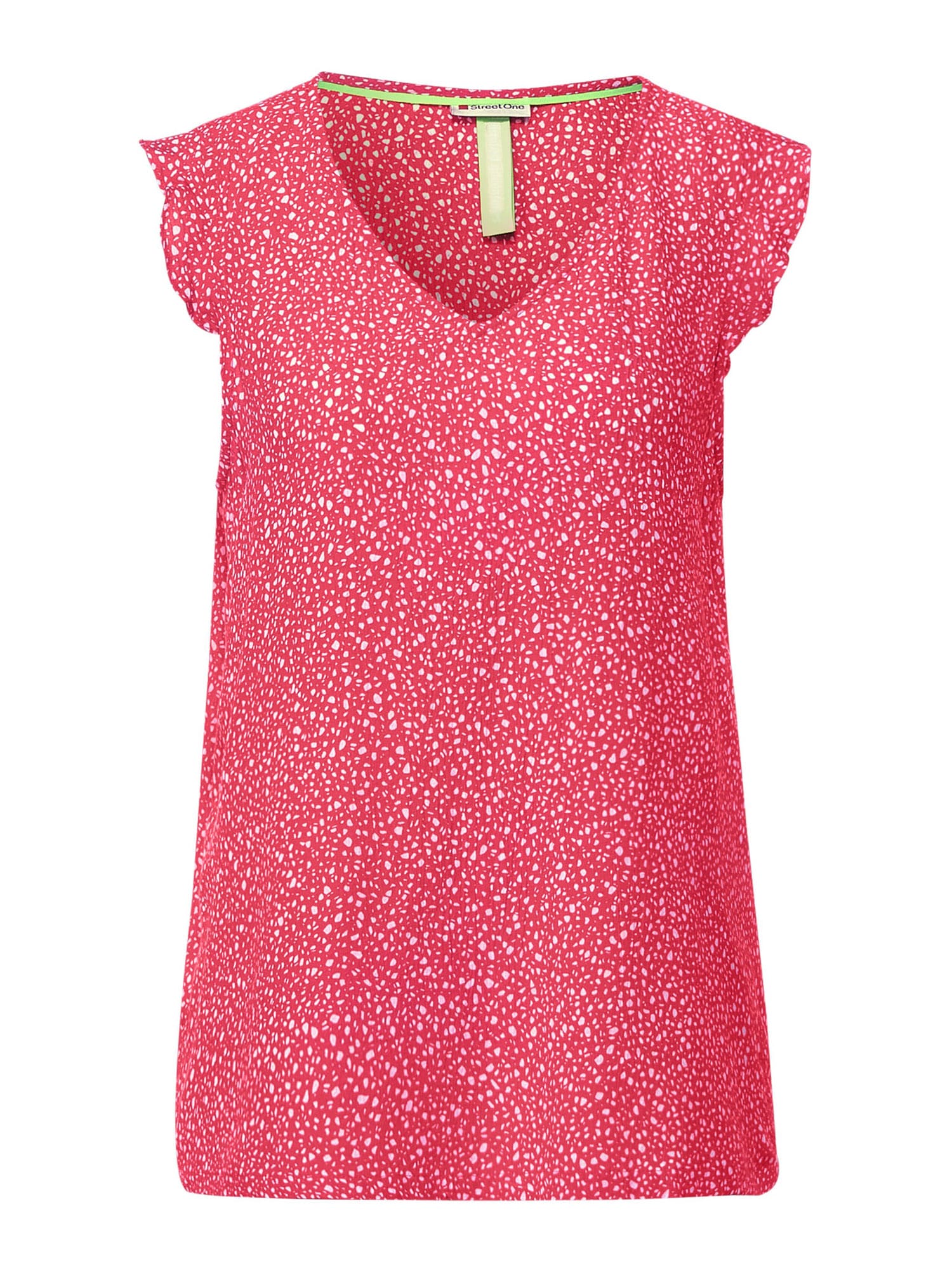 STREET ONE Bluza  korala / bela