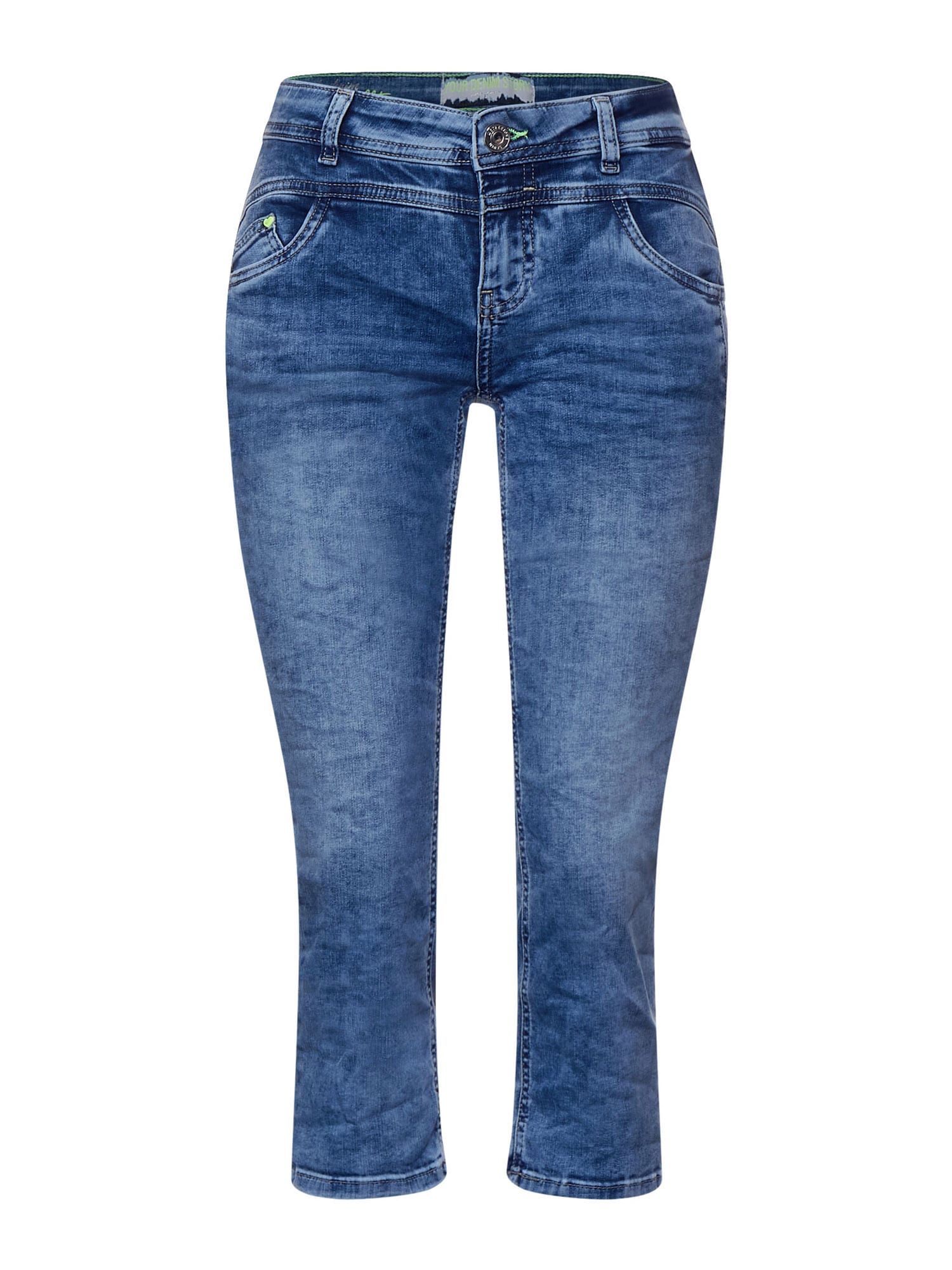 STREET ONE Kavbojke 'Crissi'  moder denim