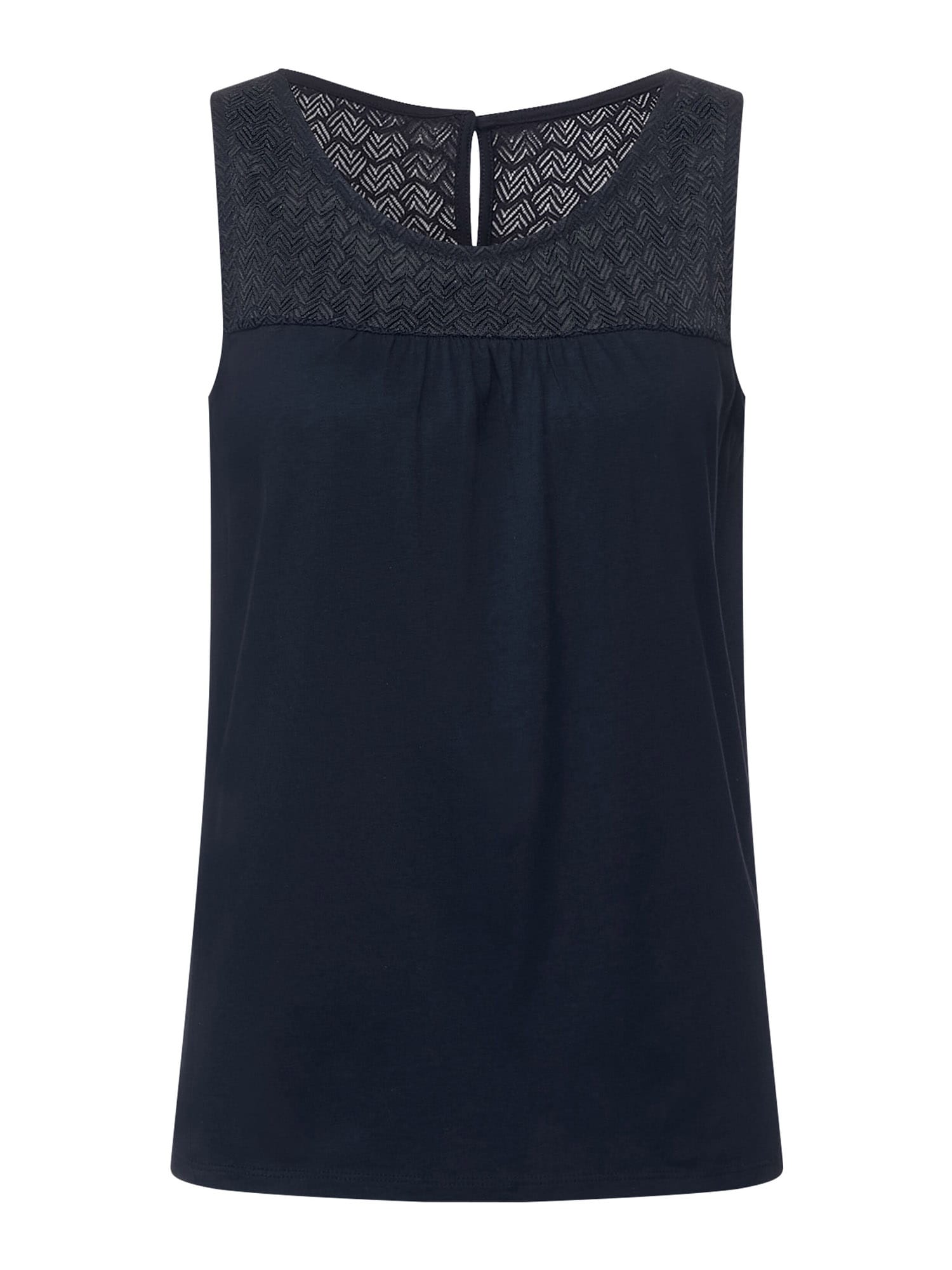 STREET ONE Top  temno modra