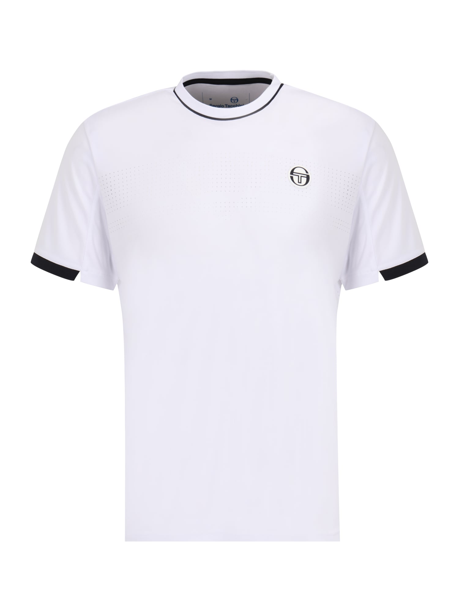 Sergio Tacchini Funkcionalna majica 'YOUNG LINE'  mornarska / bela