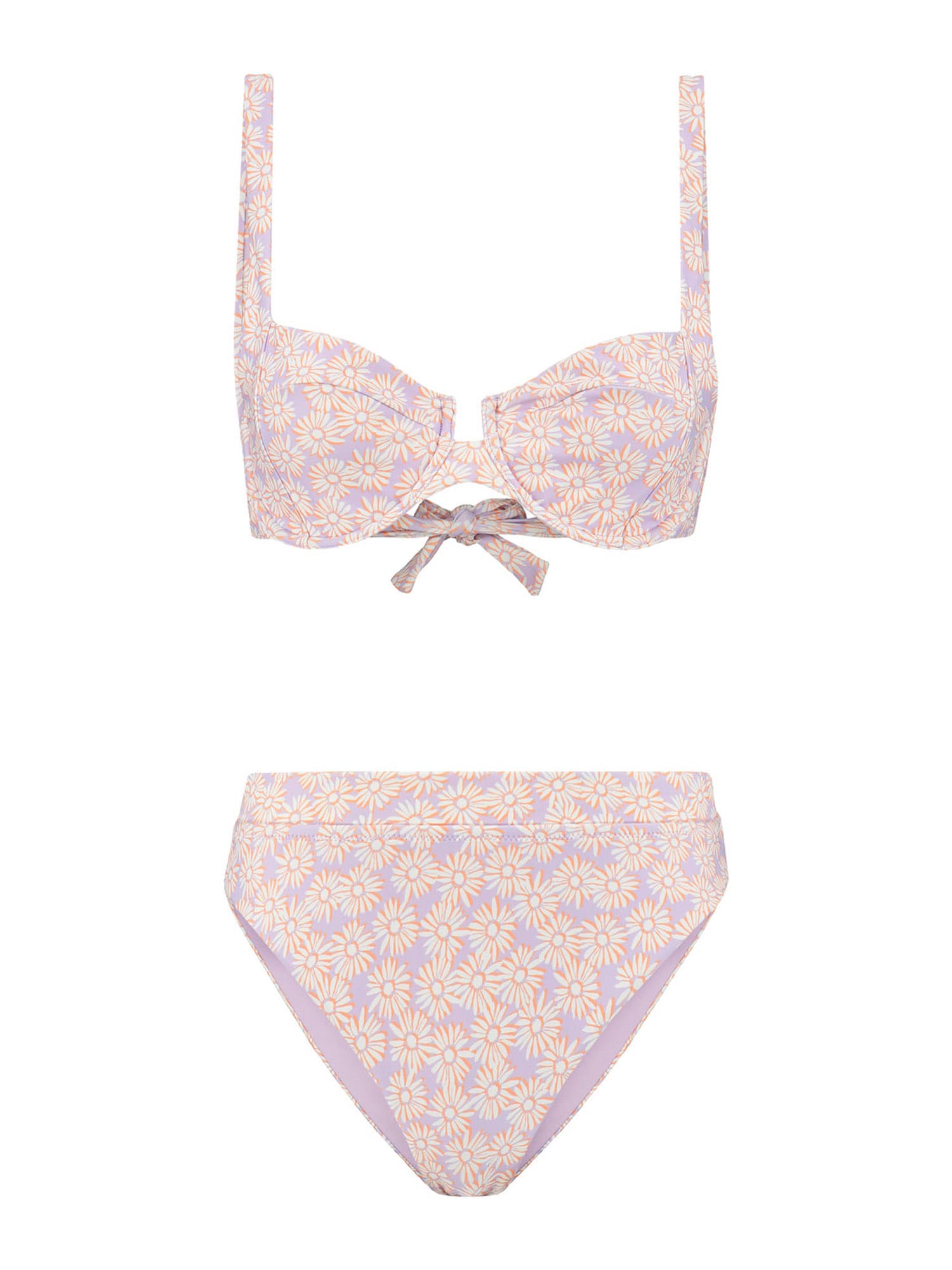 Shiwi Bikini 'DAISY'  pastelno lila / oranžna / bela