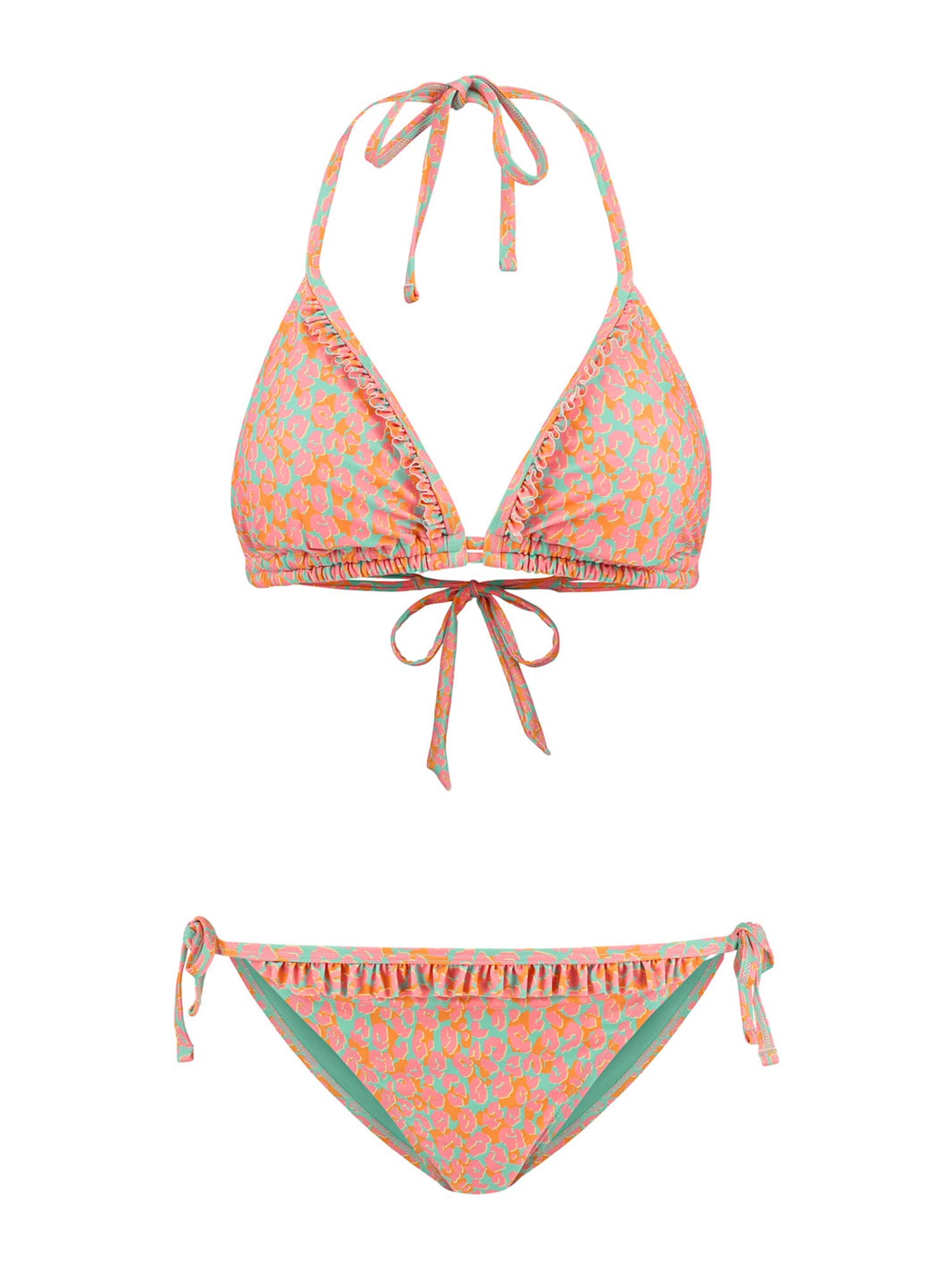 Shiwi Bikini 'LIZ'  turkizna / oranžna / roza