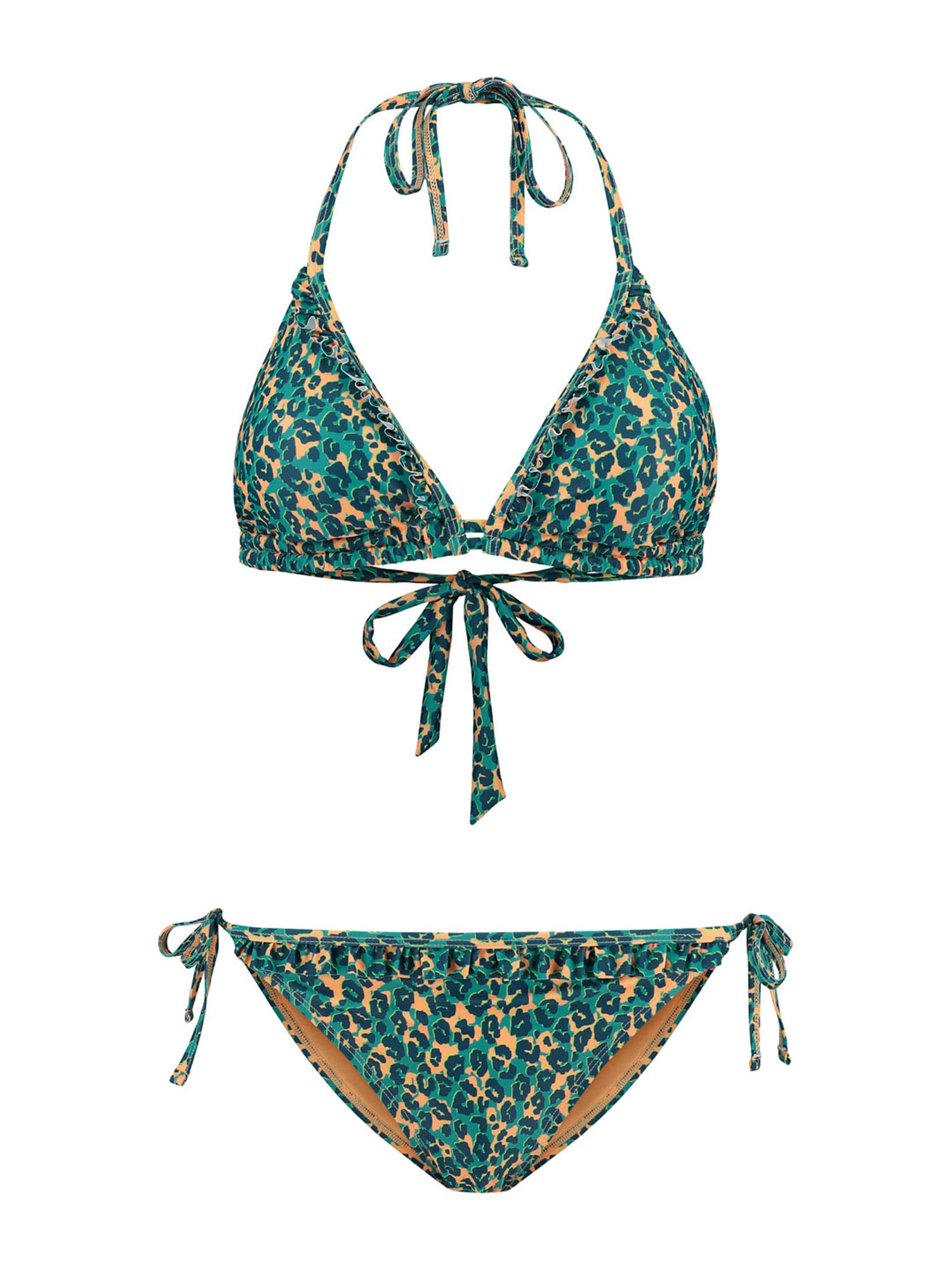 Shiwi Bikini 'LIZ'  zelena / žad / jelka / oranžna