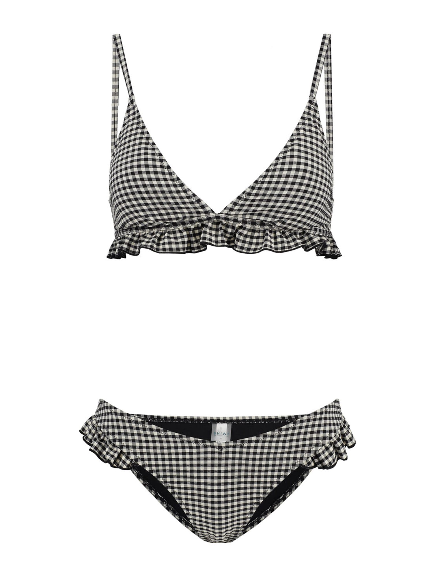 Shiwi Bikini 'ROMY'  siva / črna / bela