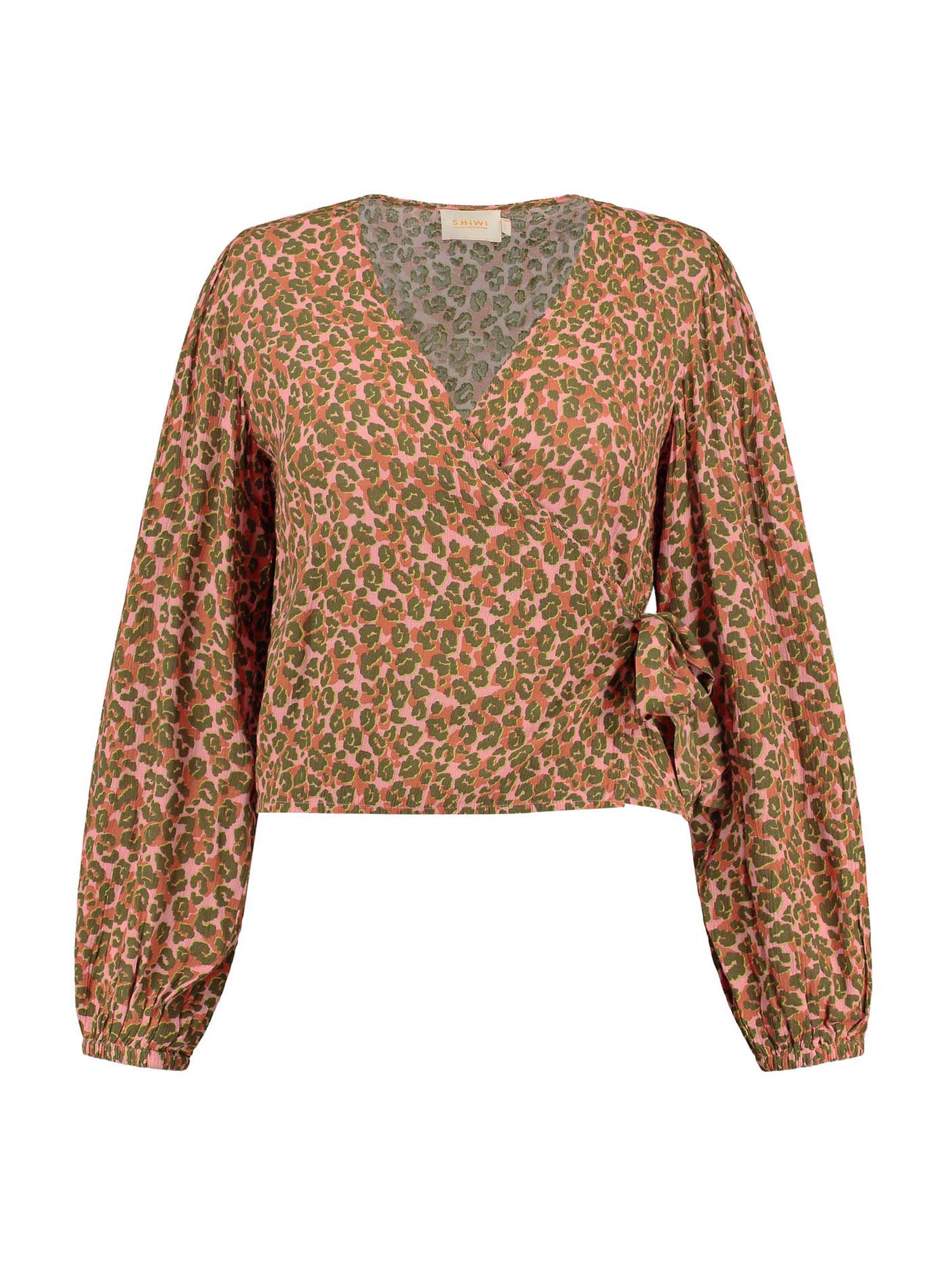 Shiwi Bluza 'CAPRI'  oliva / jastog / svetlo roza