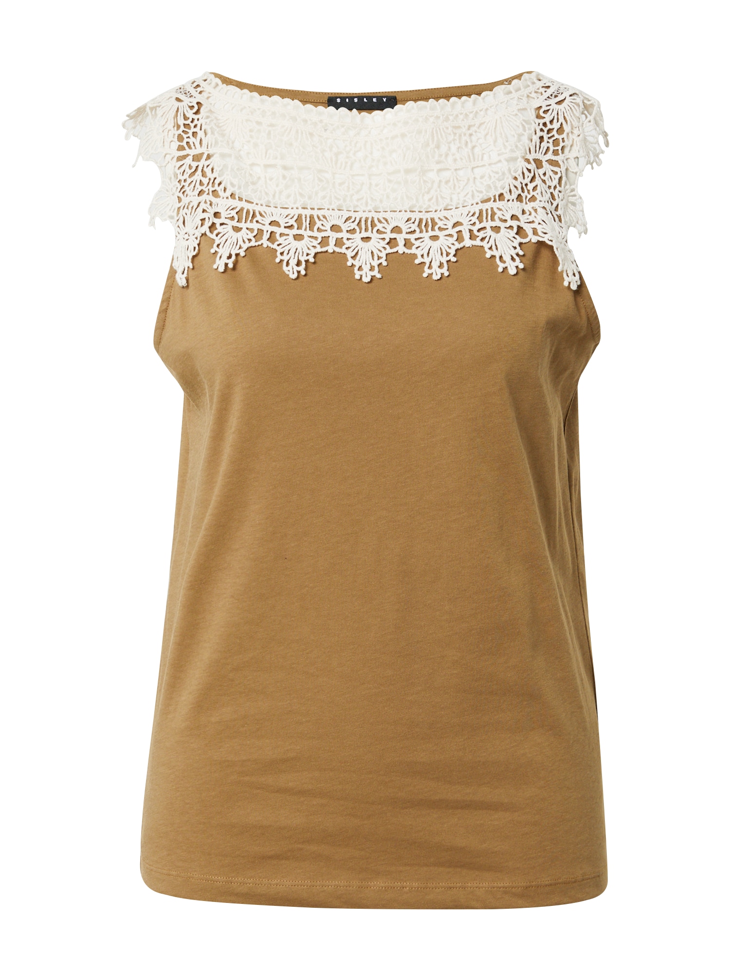 Sisley Top  chamois / bela