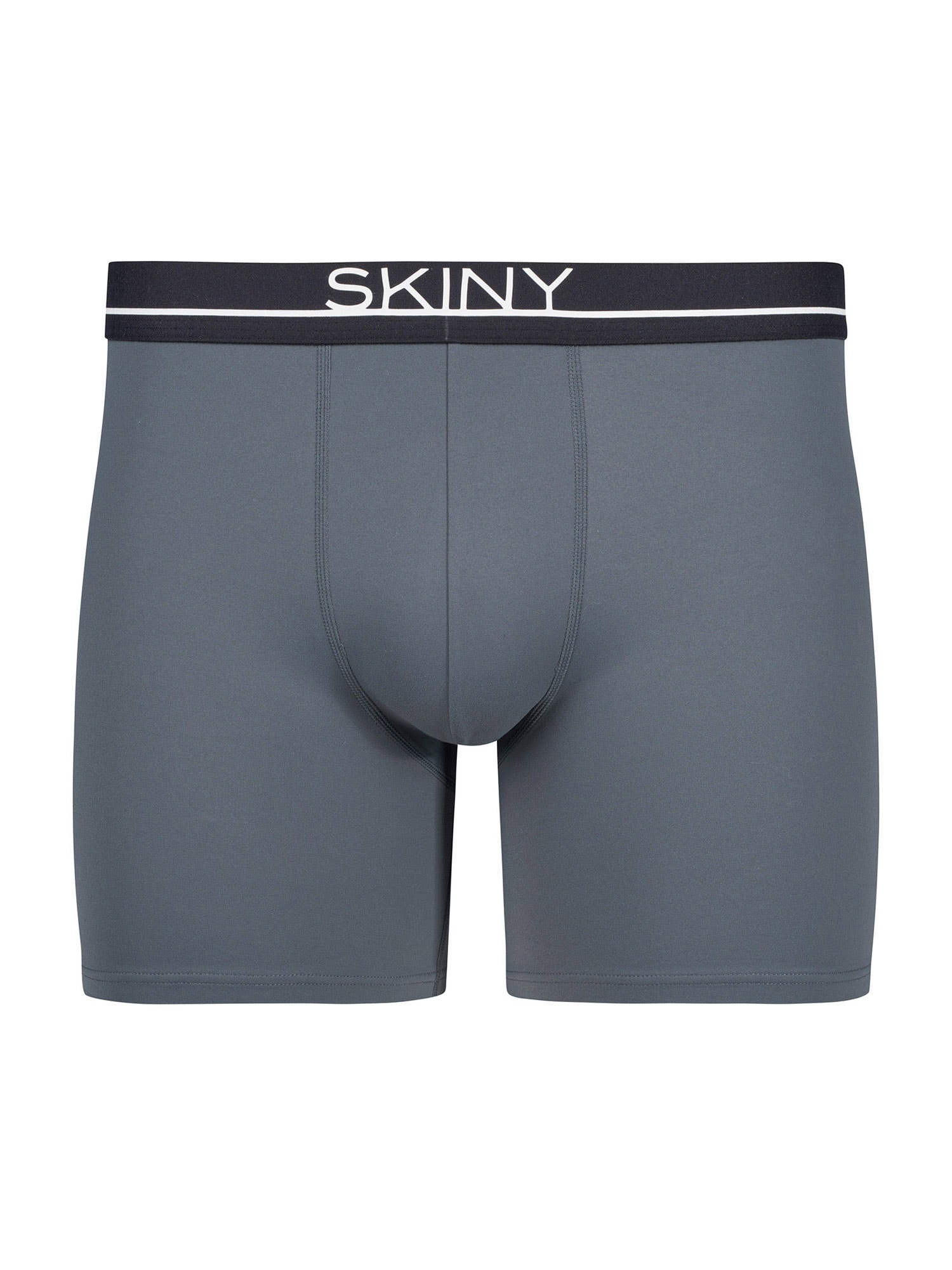 Skiny Boksarice  siva / črna / bela