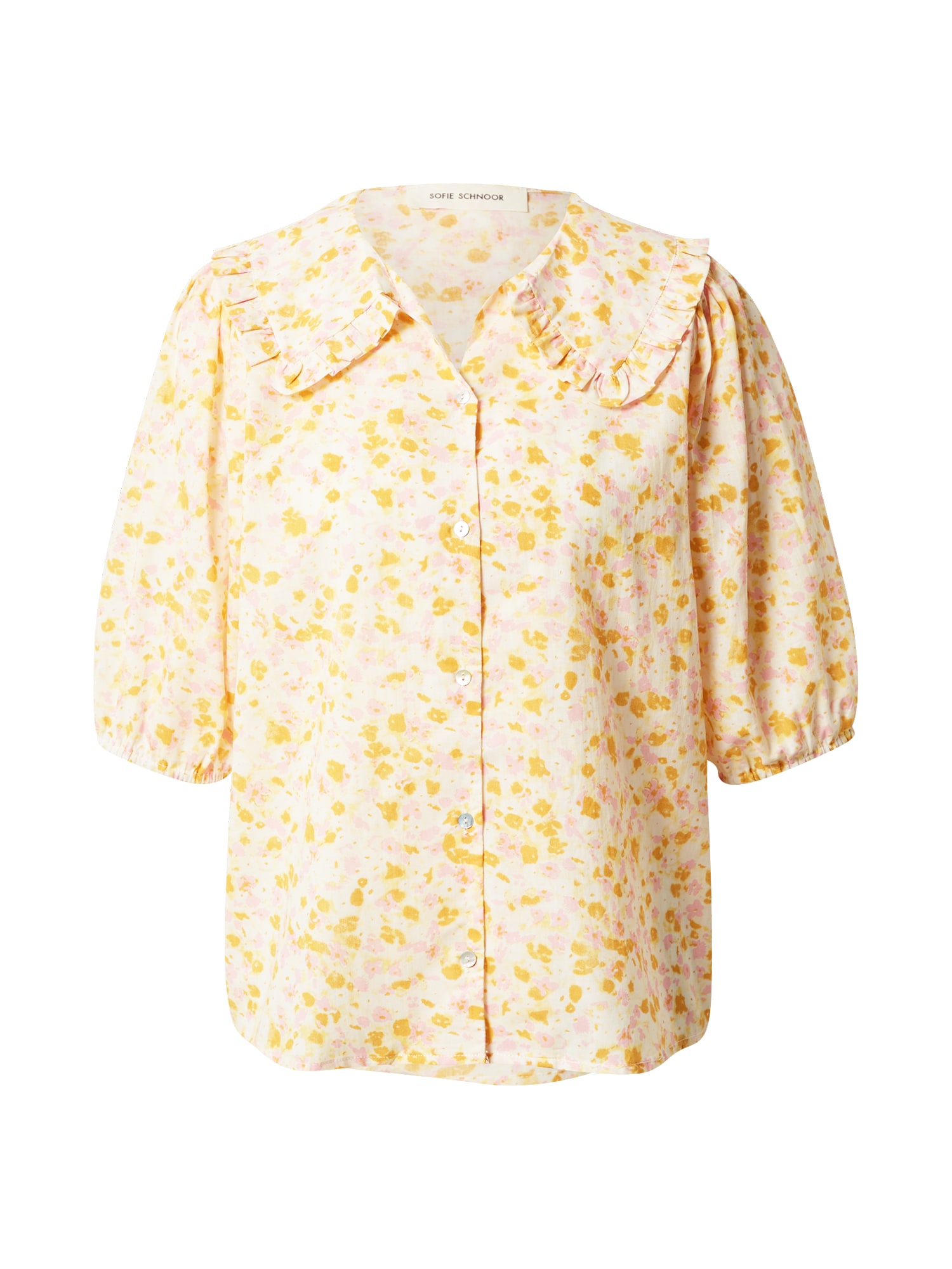 Sofie Schnoor Bluza 'KENDRA'  rumena / pastelno rumena / roza
