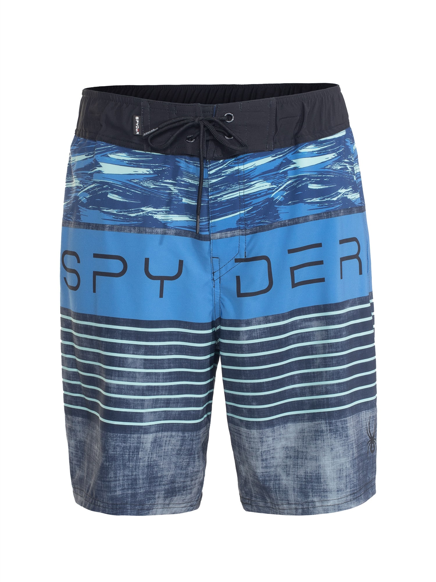 Spyder Športne kopalne hlače  modra / siva / črna / bela