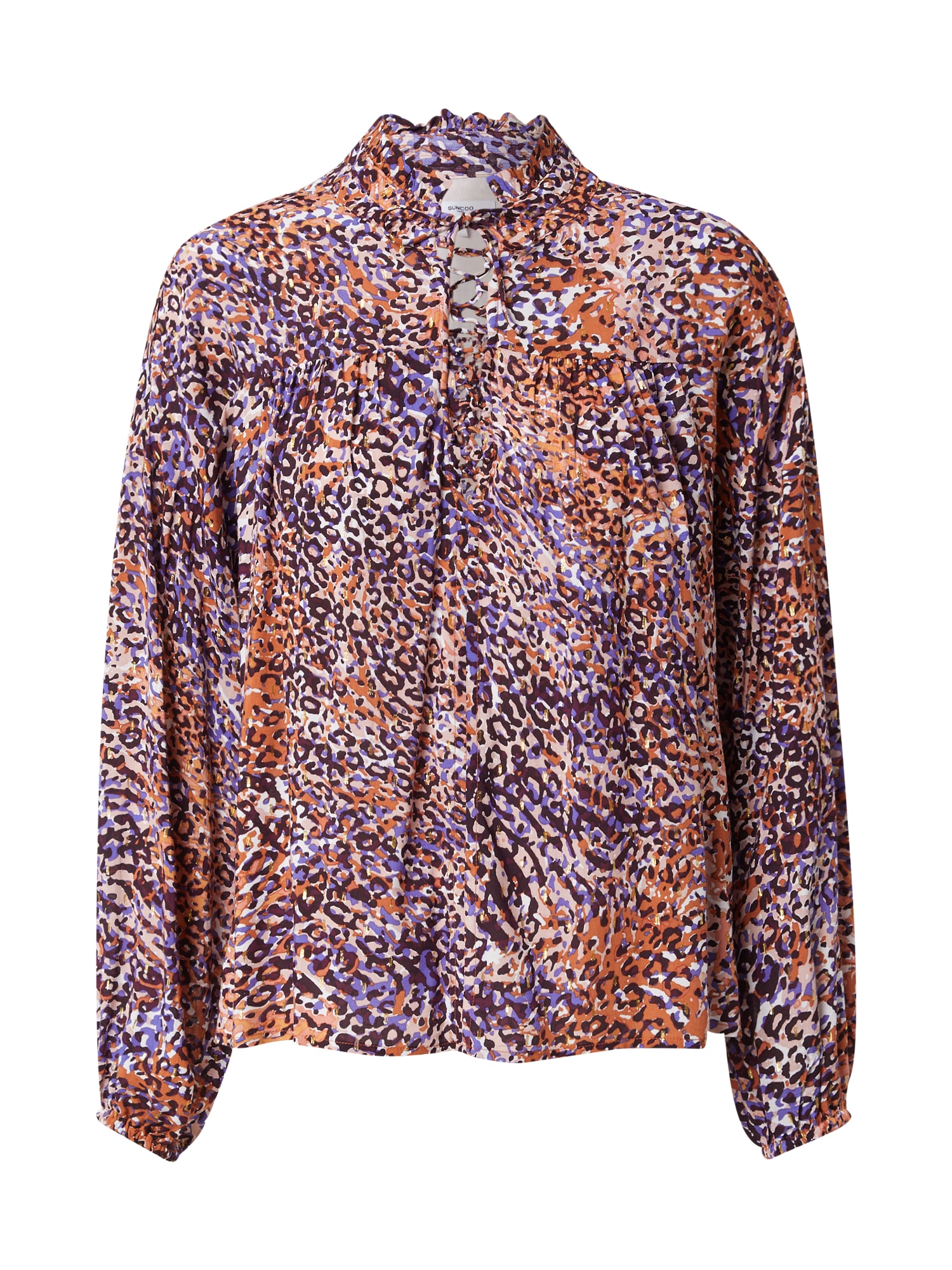 Suncoo Bluza  svetlo lila / oranžna / svetlo roza / bordo / bela