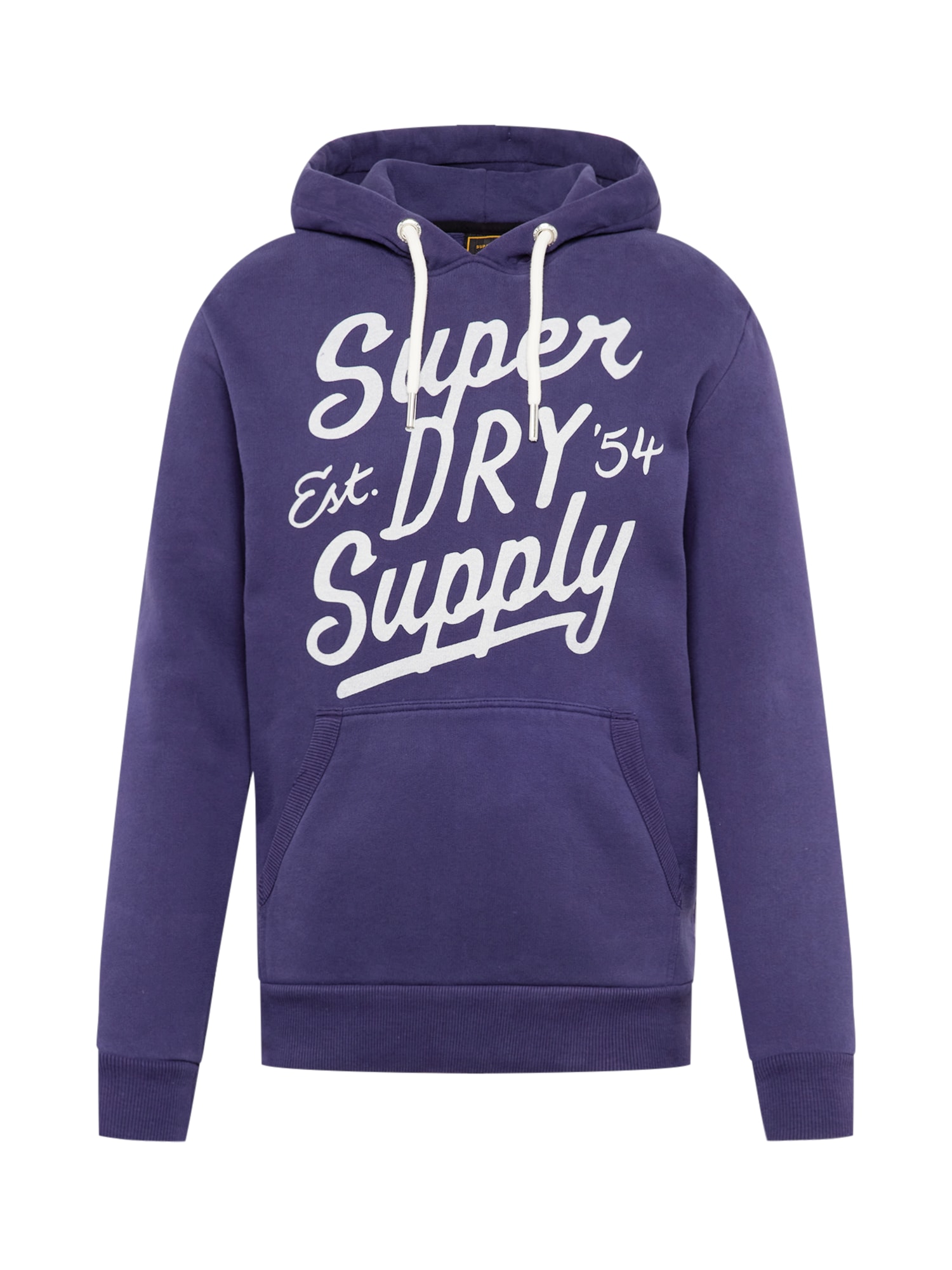 Superdry Majica  modra / bela