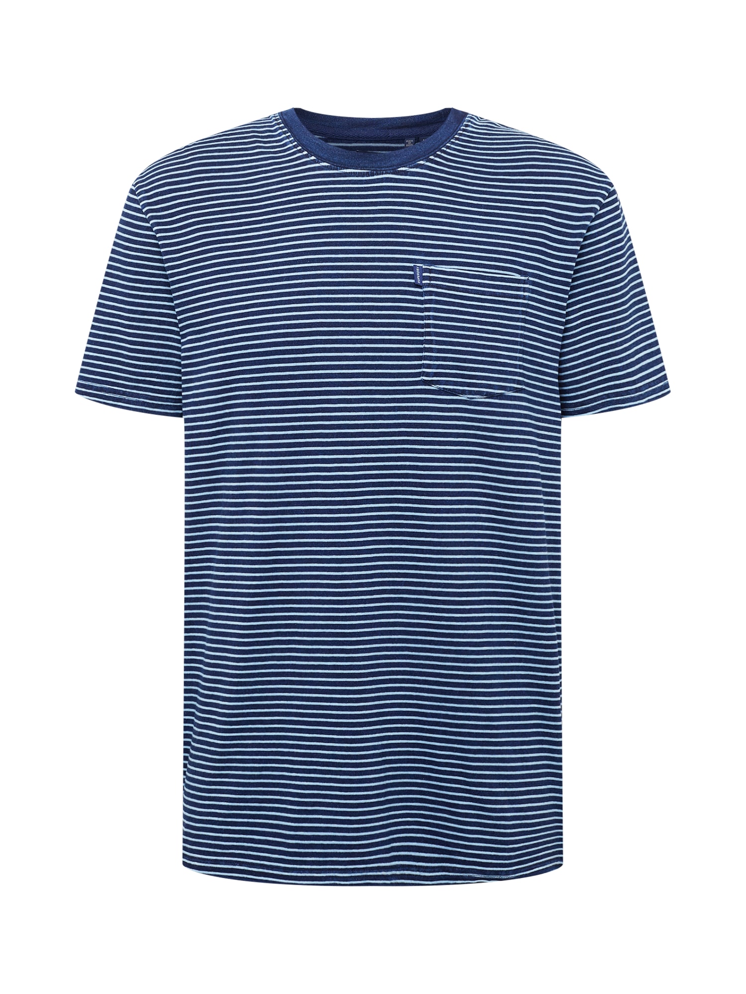 Superdry Majica  mornarska / pastelno modra