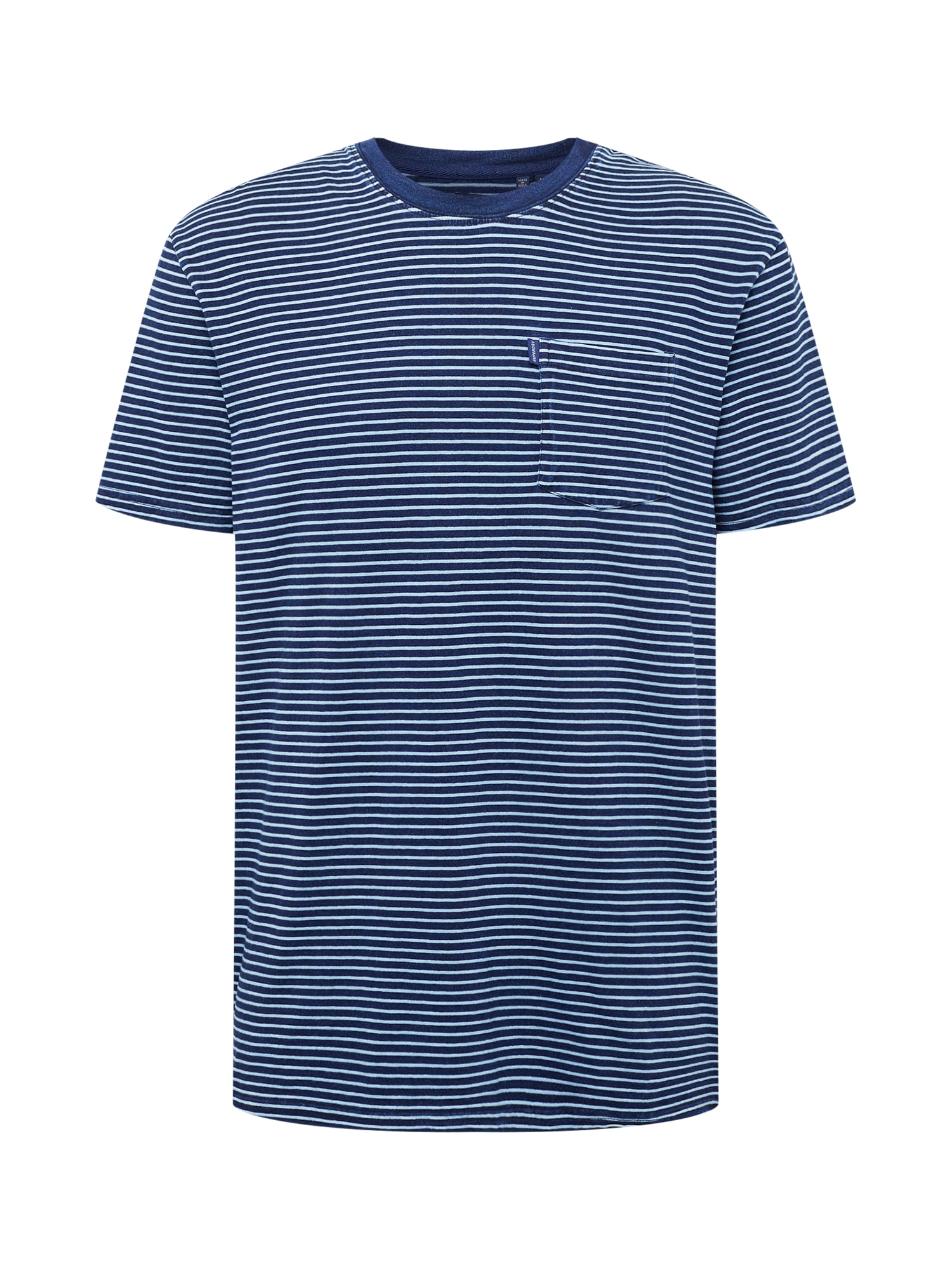 Superdry Majica  mornarska / pastelno modra