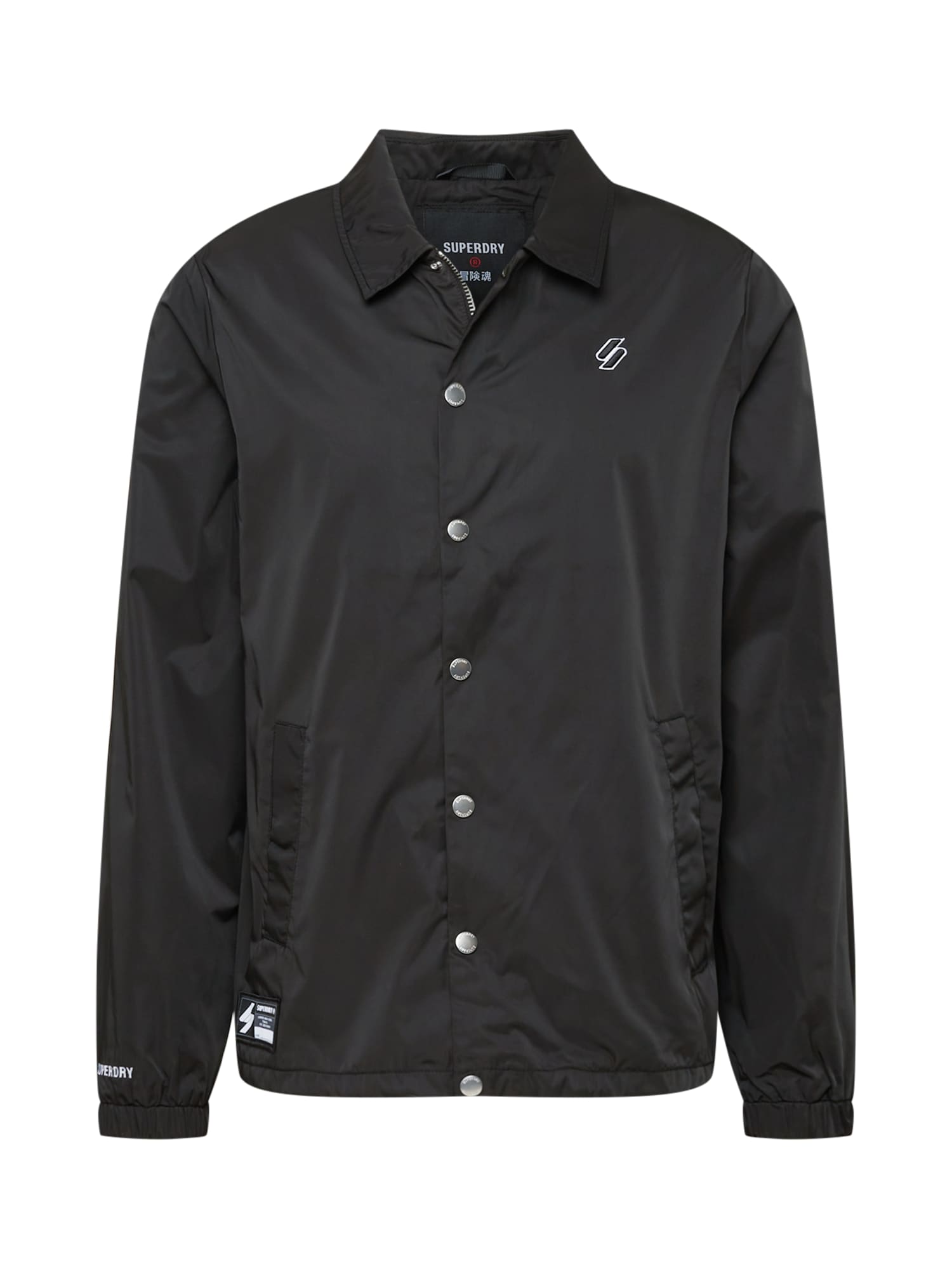 Superdry Prehodna jakna 'CODE'  črna