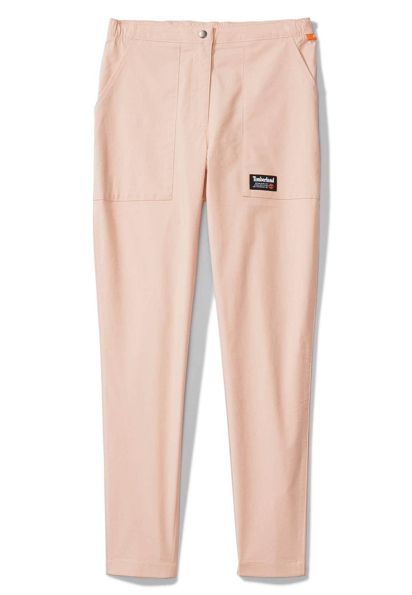 TIMBERLAND Hlače 'PU Pant'  svetlo roza / črna