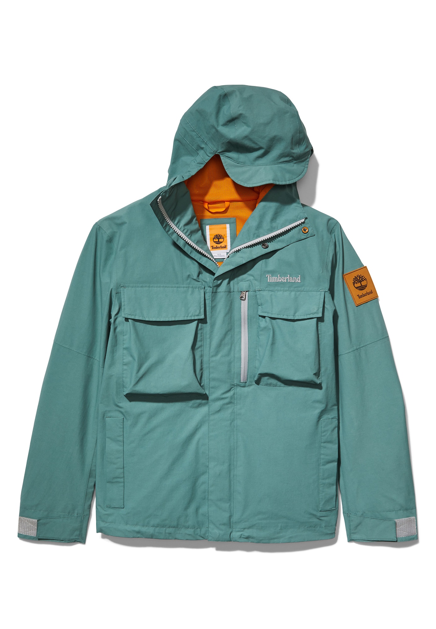 TIMBERLAND Prehodna jakna 'Wilmington'  rjava / konjak / siva / žad