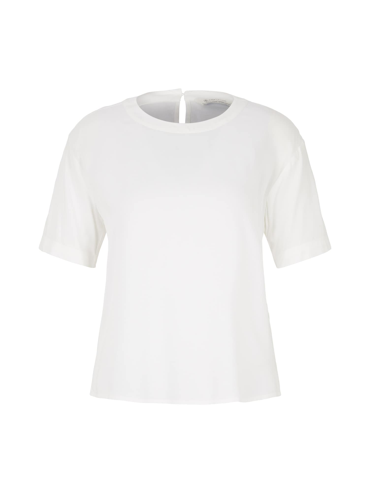 TOM TAILOR Bluza  off-bela