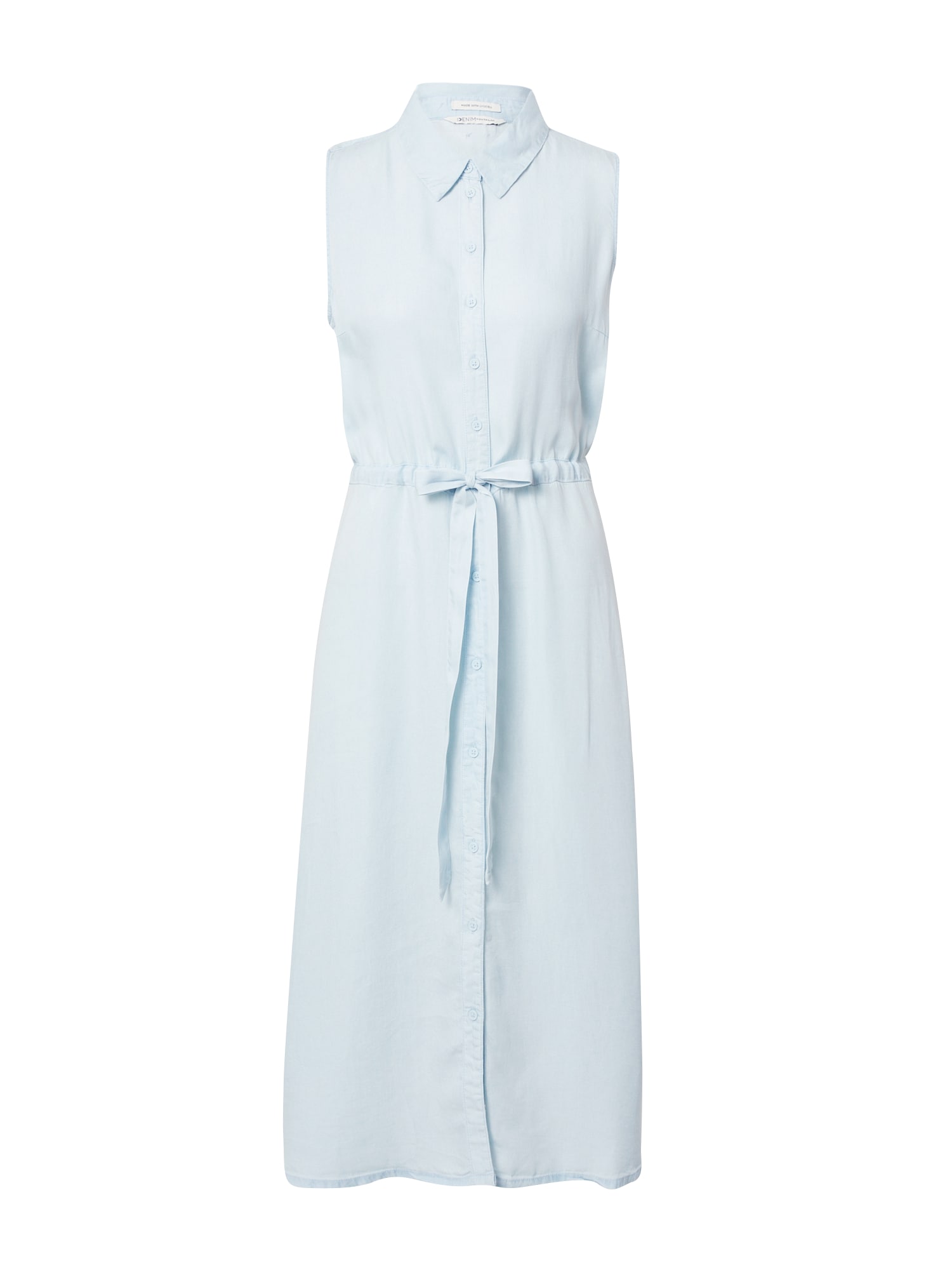 TOM TAILOR DENIM Dolga srajca  svetlo modra