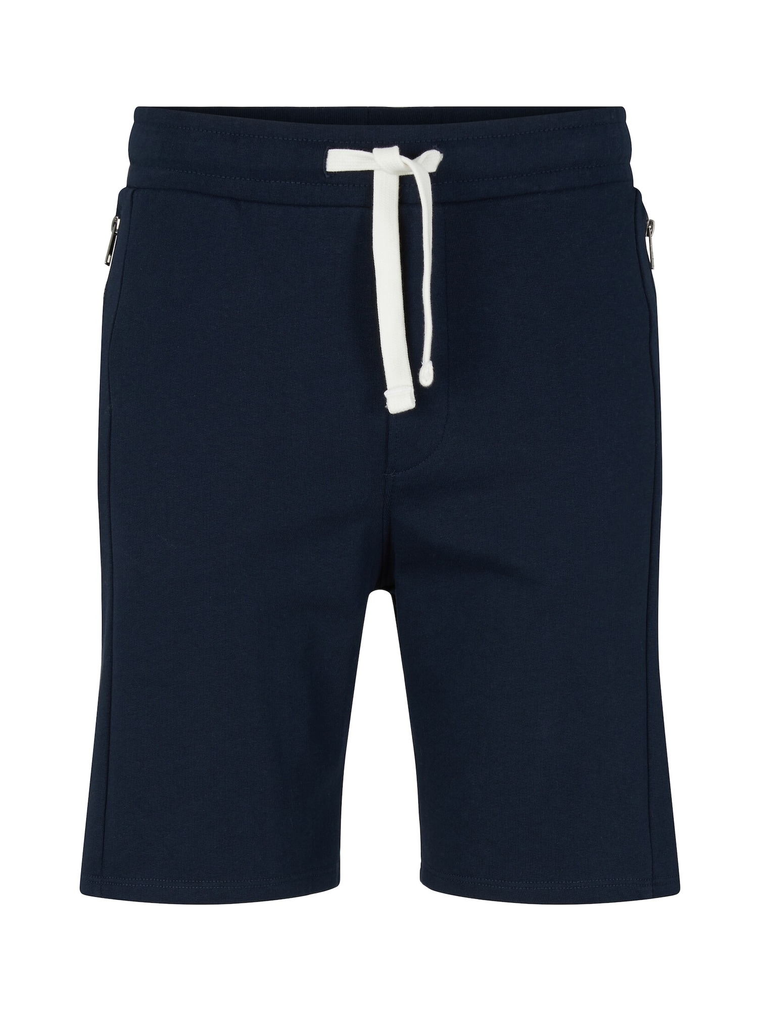 TOM TAILOR DENIM Hlače  modra / bela
