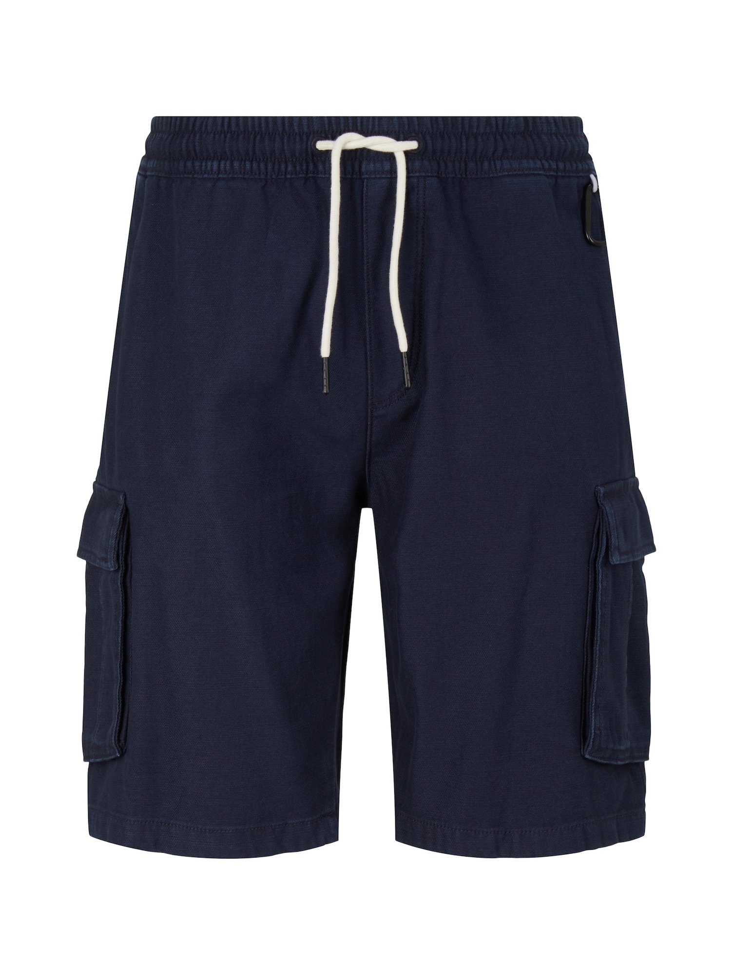 TOM TAILOR DENIM Kargo hlače  nočno modra / bela