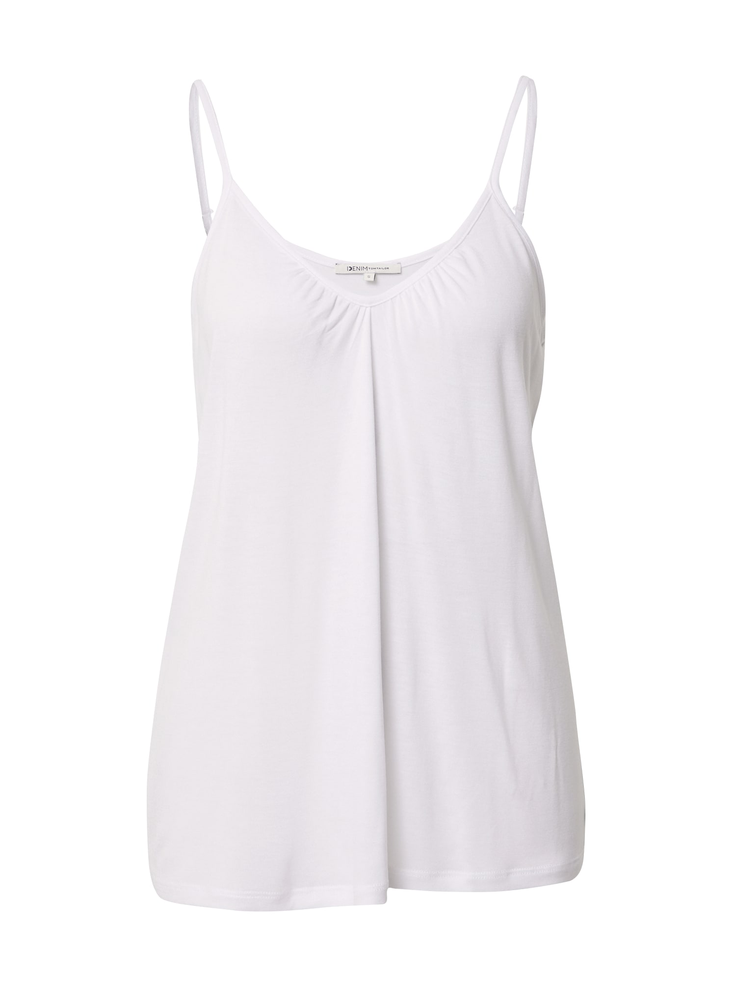 TOM TAILOR DENIM Top  off-bela
