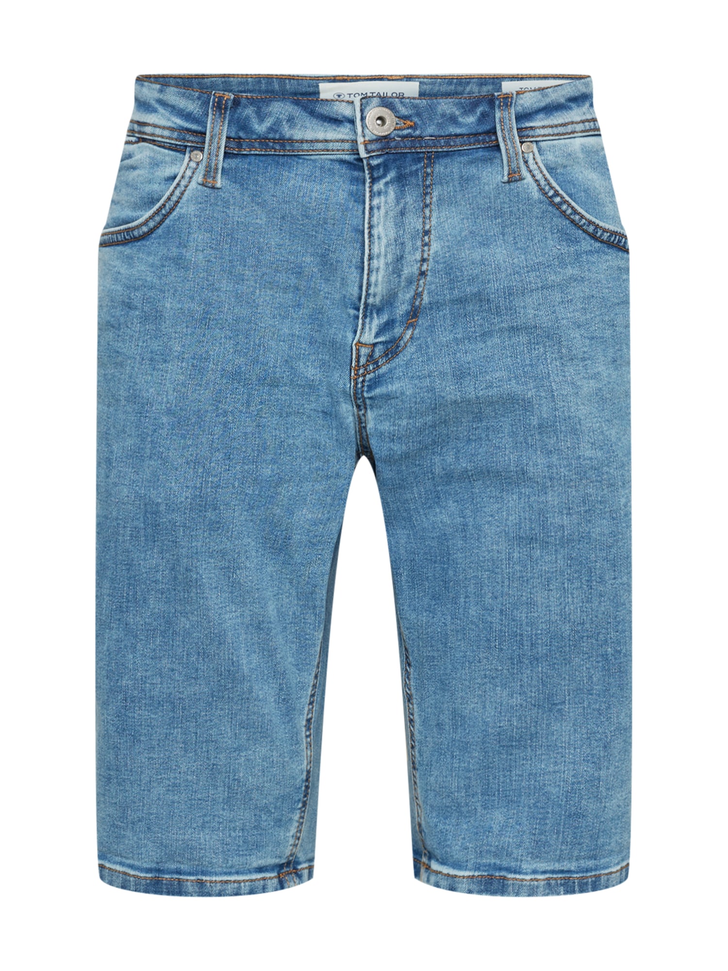 TOM TAILOR Kavbojke 'Josh'  moder denim / bela