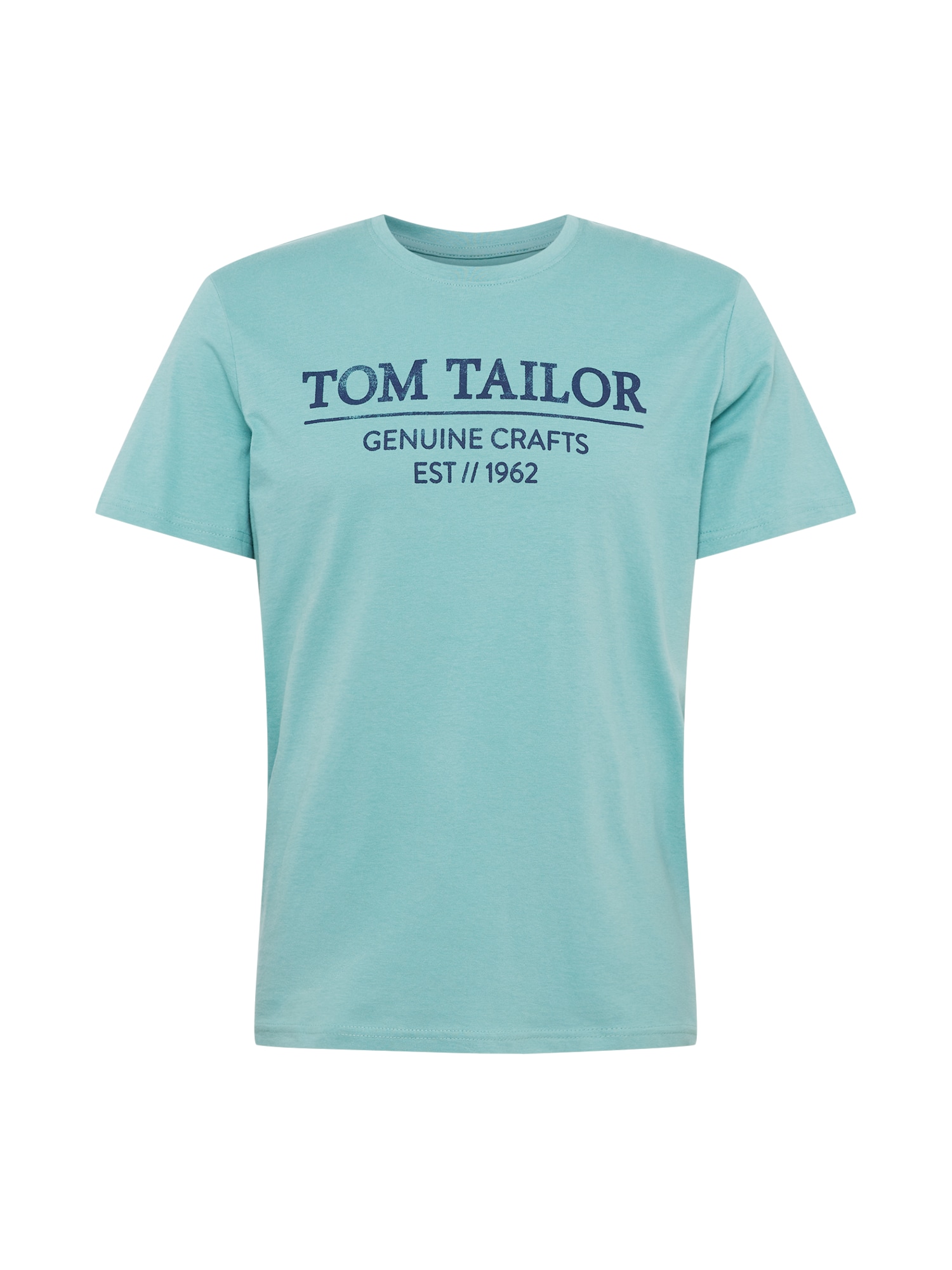 TOM TAILOR Majica  nočno modra / žad