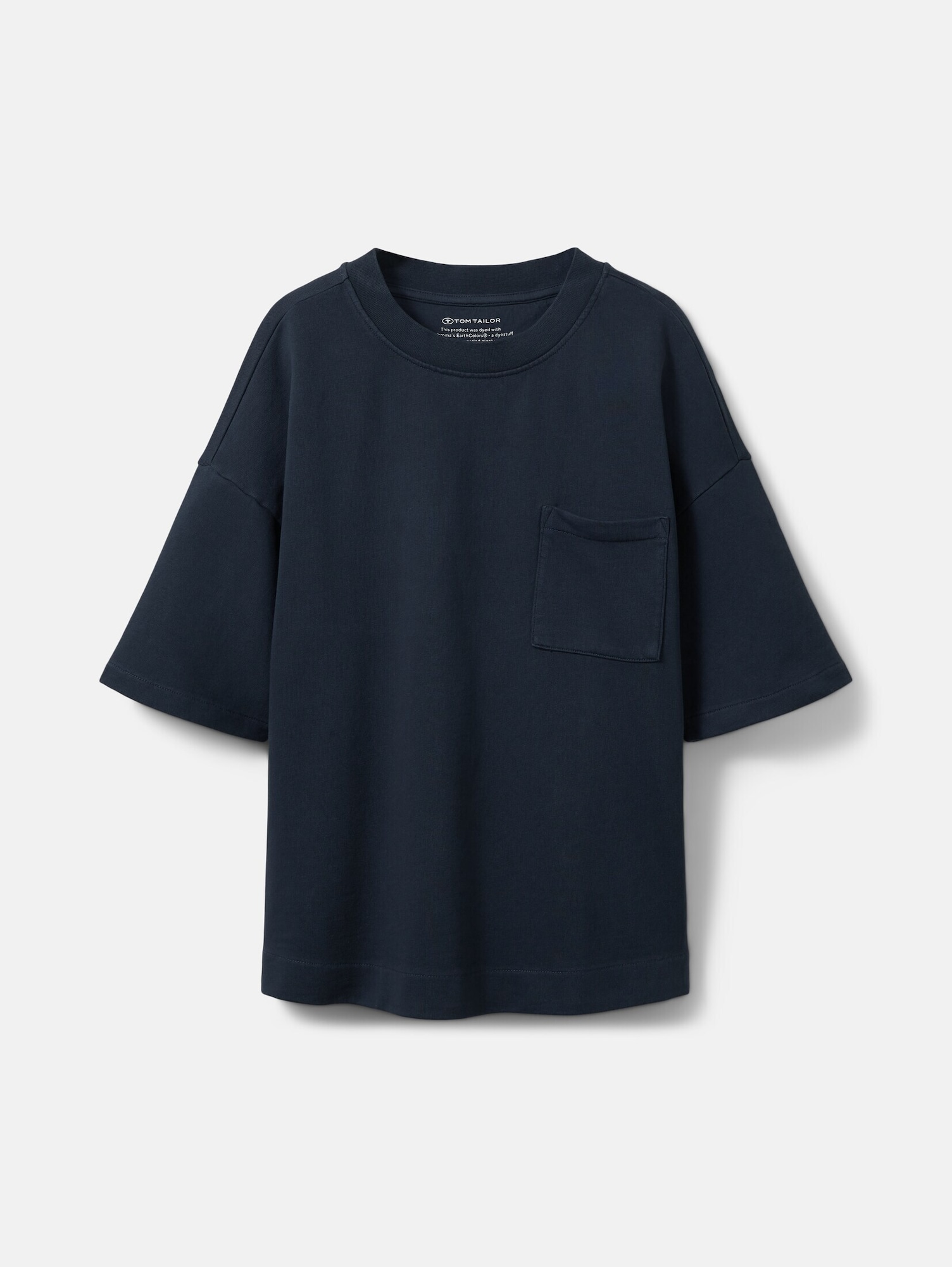 TOM TAILOR Majica  temno modra
