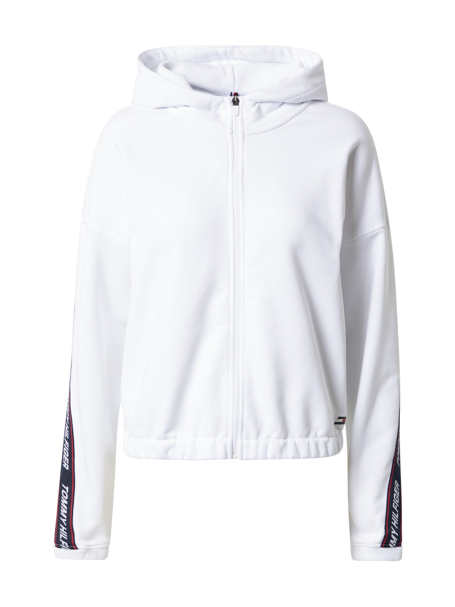 TOMMY HILFIGER Jopa na zadrgo  mornarska / rdeča / bela