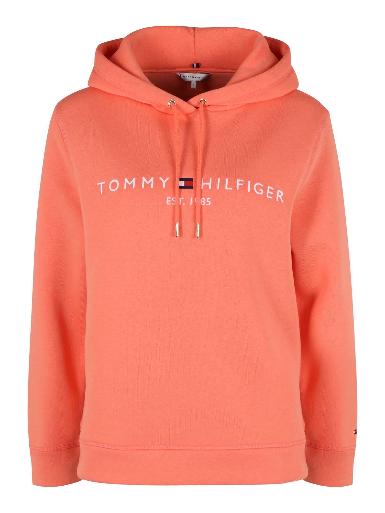 TOMMY HILFIGER Majica  mornarska / roza / rdeča / bela