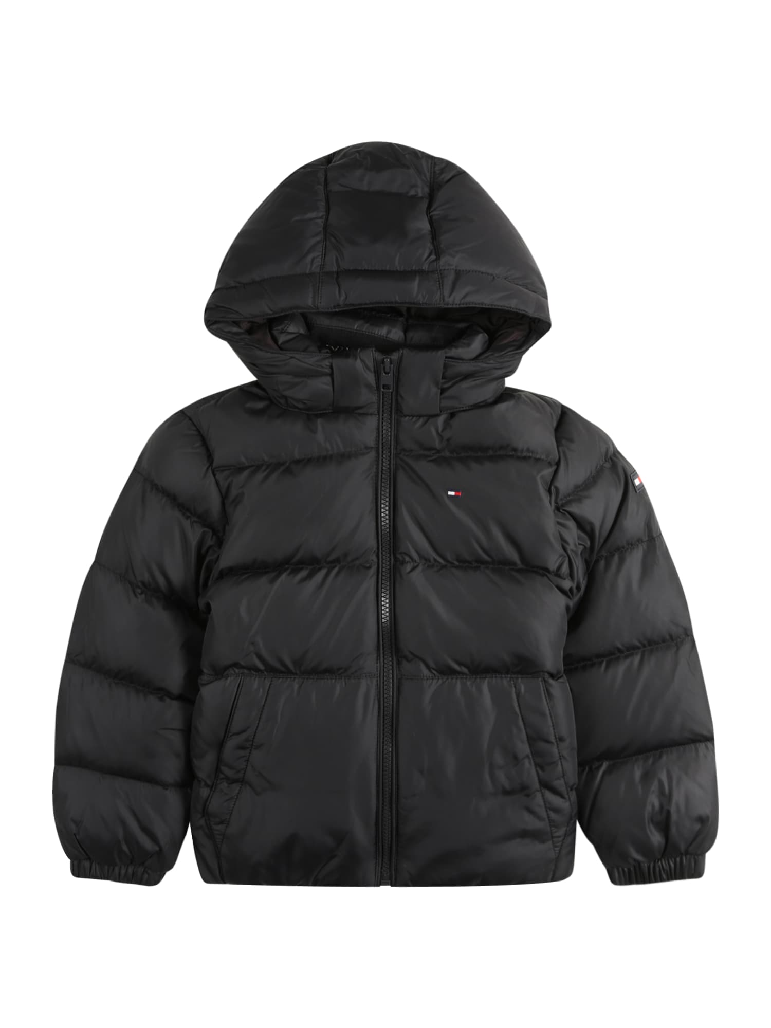 TOMMY HILFIGER Prehodna jakna  črna