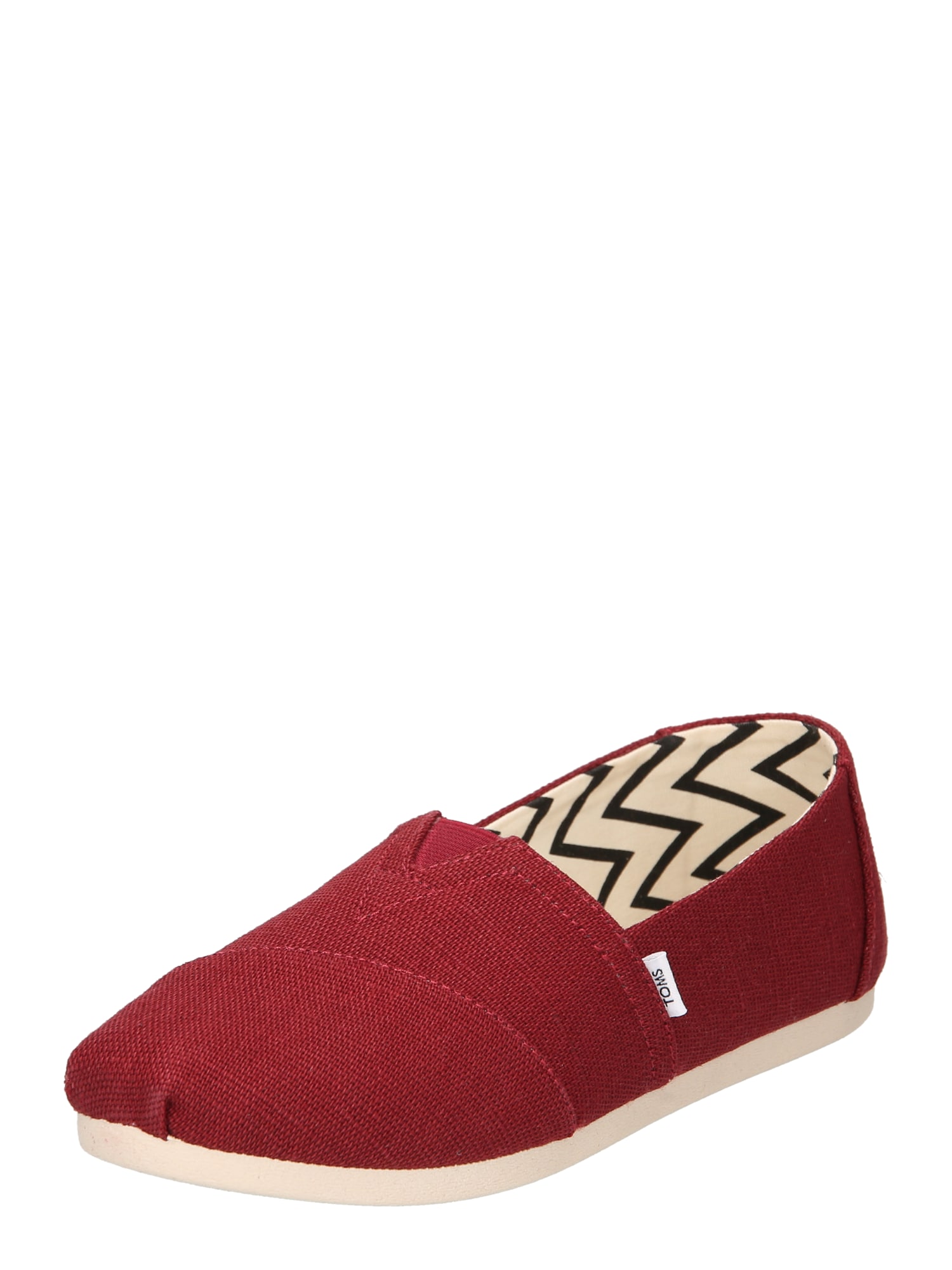 TOMS Espadrile 'Alpargata'  svetlo modra / bordo / bela