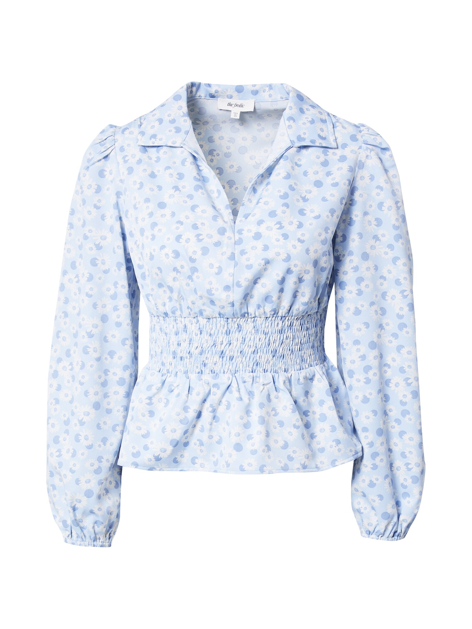 The Frolic Bluza  modra / pastelno modra / bela