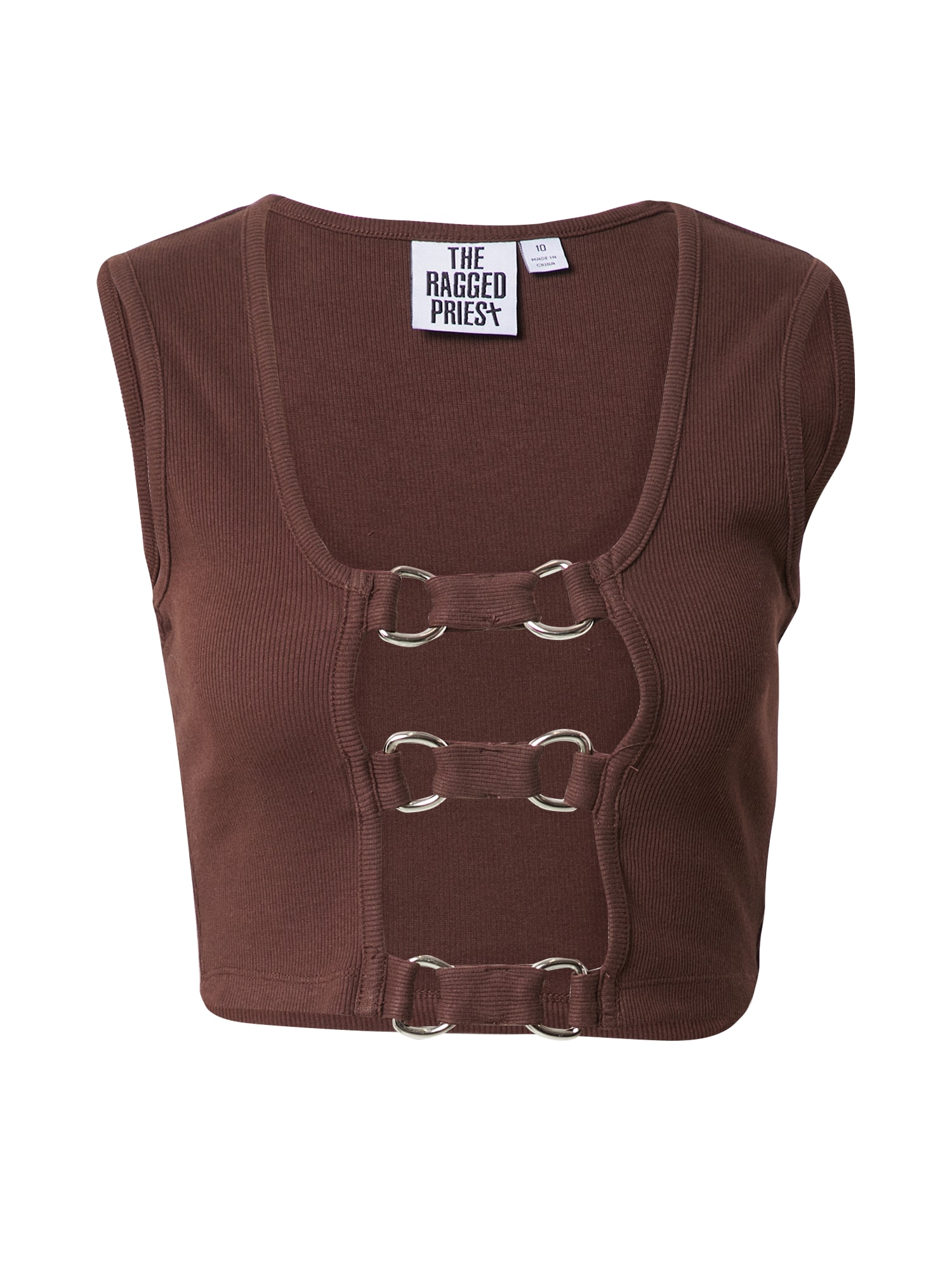 The Ragged Priest Top 'BROWNIE'  rjava