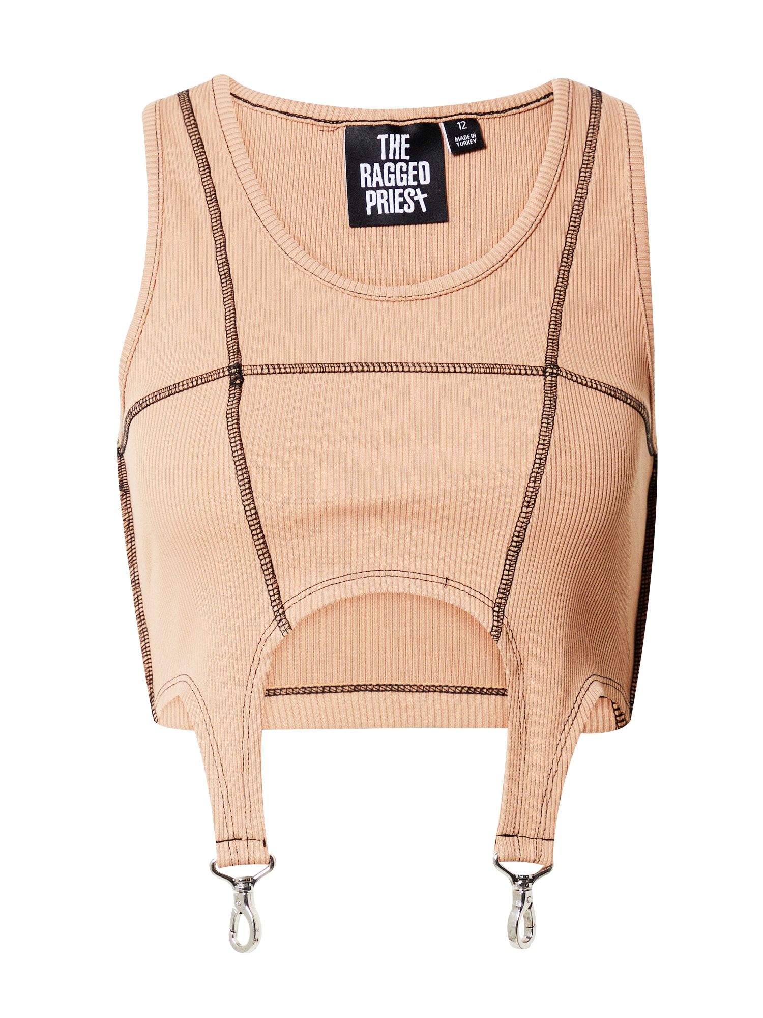 The Ragged Priest Top 'WINGS'  bež / črna
