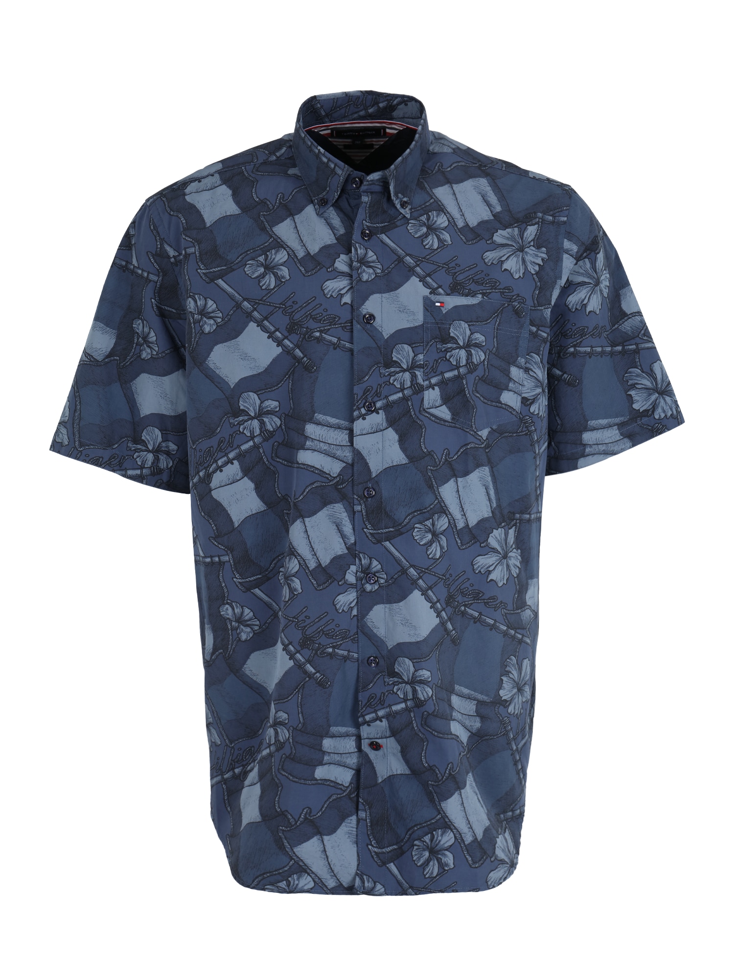 Tommy Hilfiger Big & Tall Srajca  marine / dimno modra / temno modra